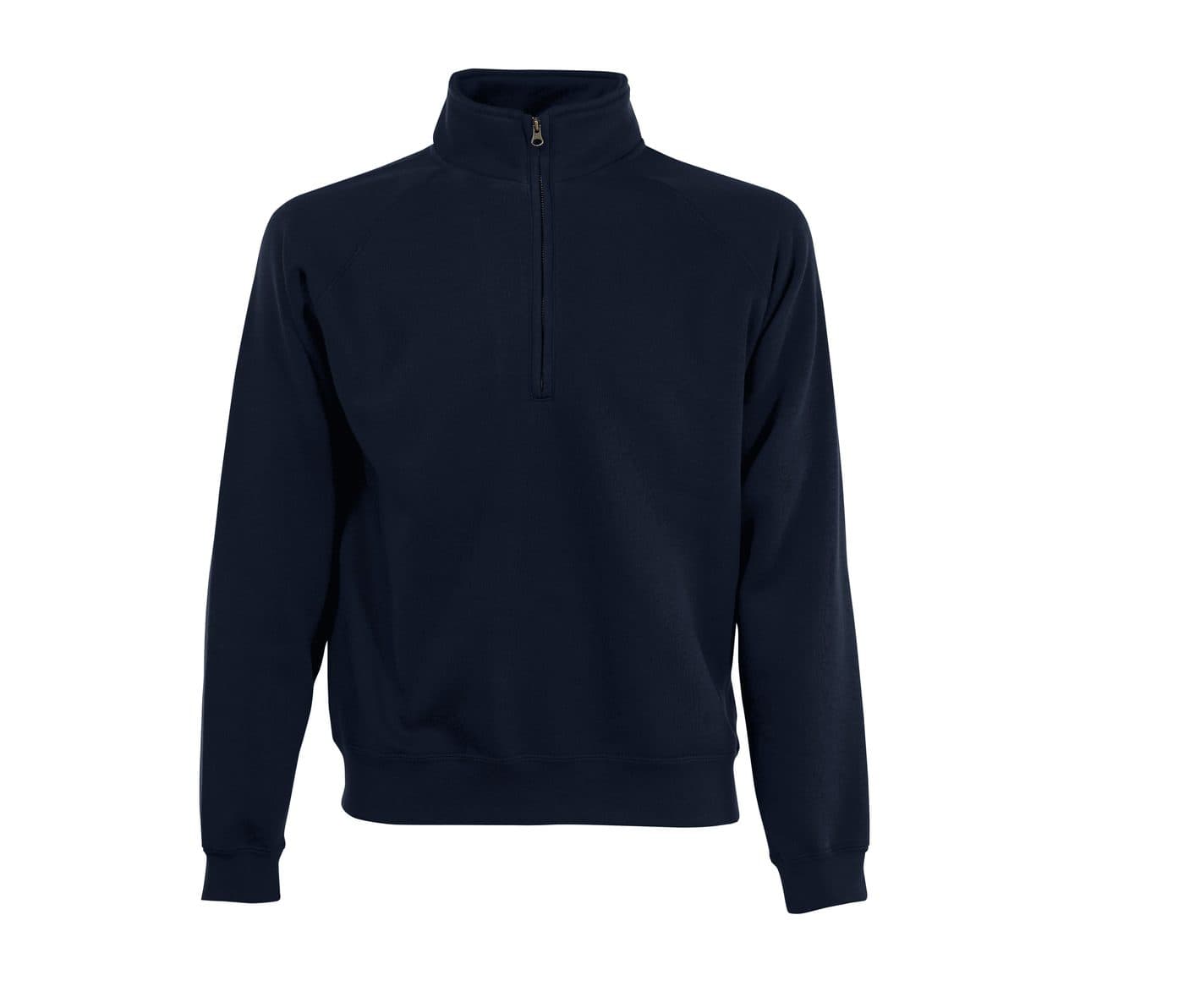 PREMIUM ZIP NECK SWEAT coloris Marine profond