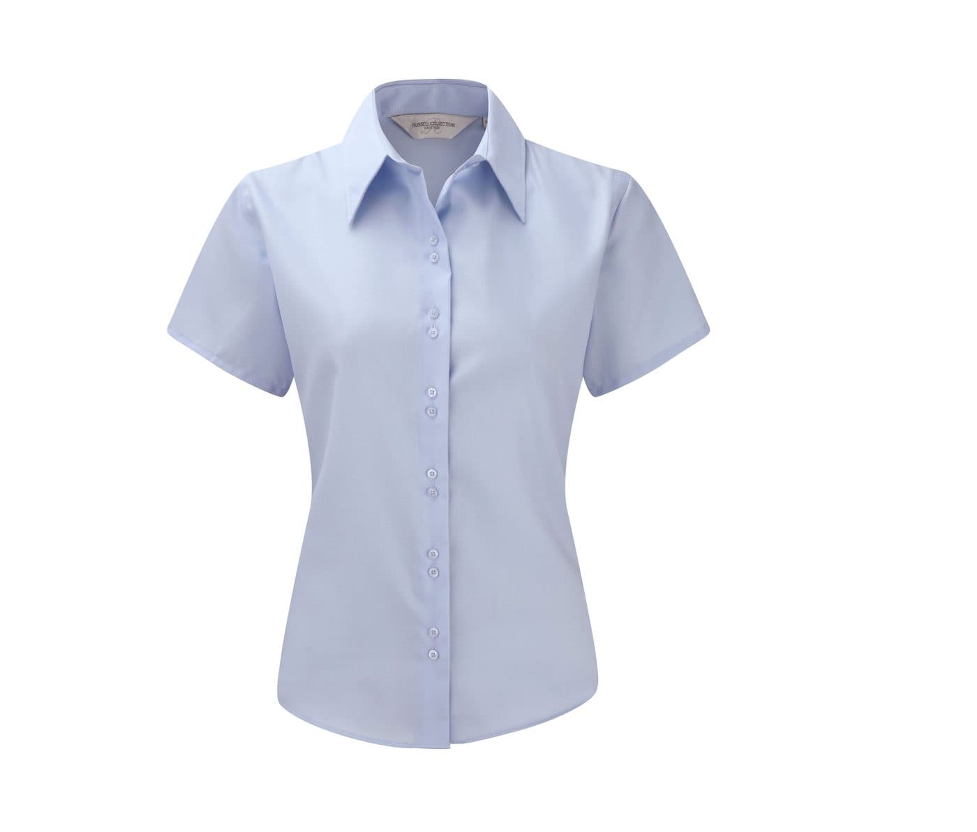 LADIES' SHORT SLEEVE TAILORED ULTIMATE NON-IRON SHIRT