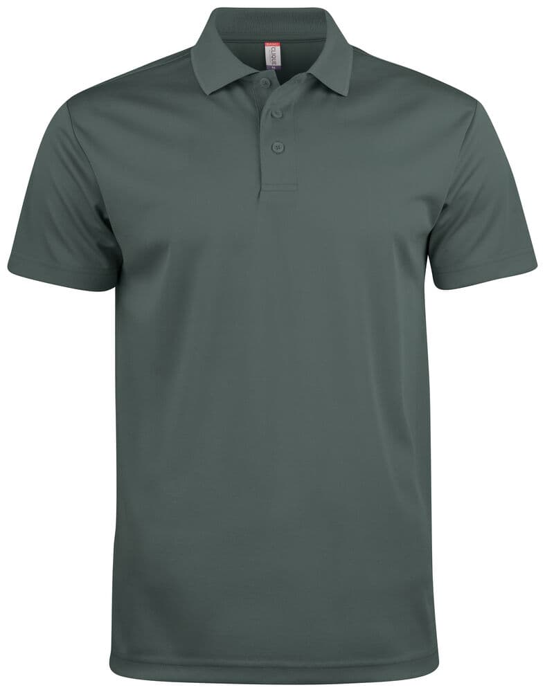 Clique Basic Active Polo coloris Gris pistolet