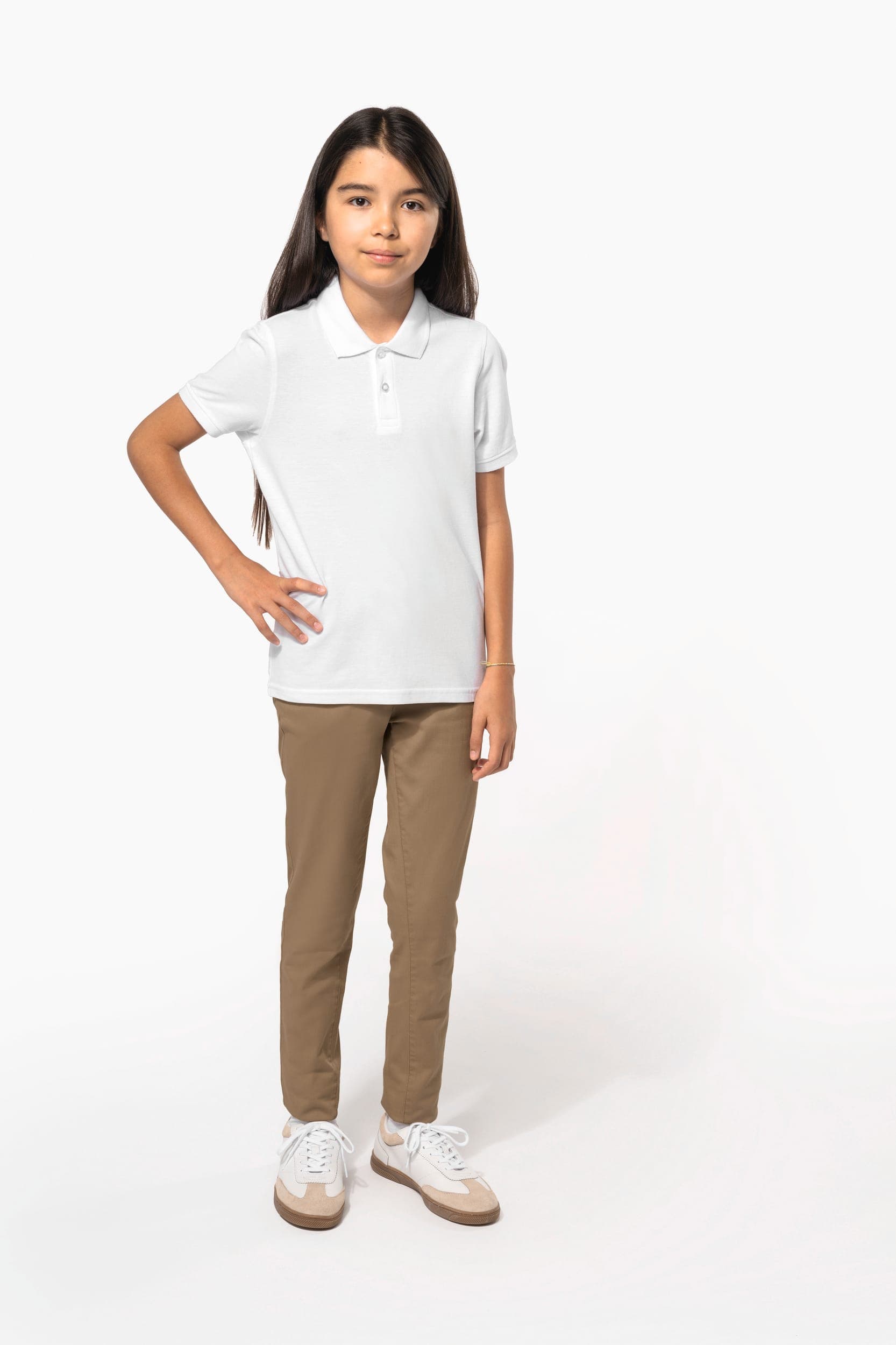 Polo manches courtes enfant en situation