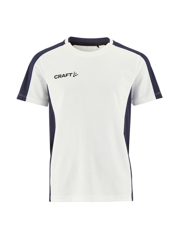 Craft Evolve 2.0 contrast jersey jr coloris Bleu marine / Blanc