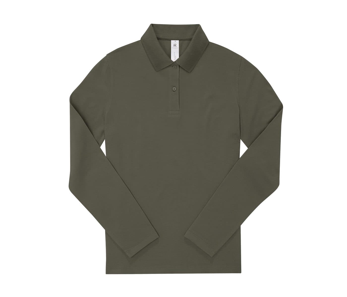 B&C MY POLO 180 LSL/WOMEN coloris Vert camouflage