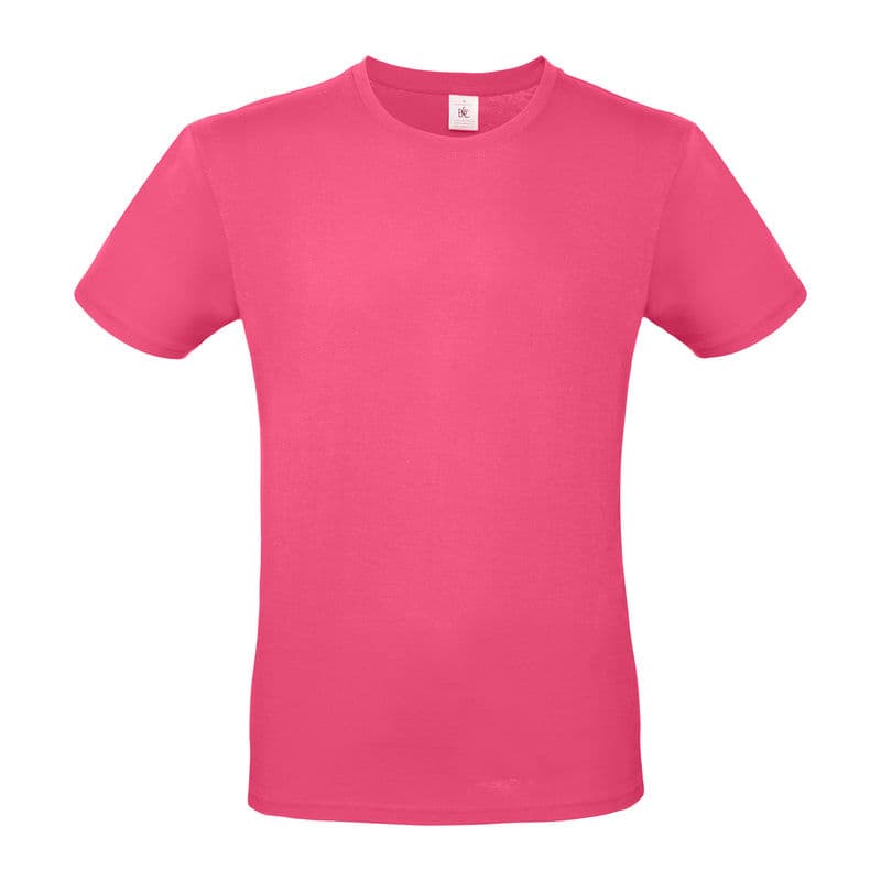 B&C #E150 UNISEX T-SHIRT coloris Fuchsia