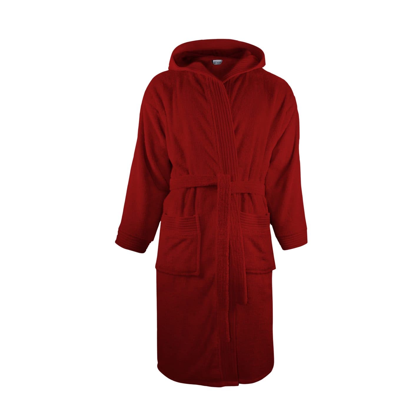 BATHROBE HOODED coloris Bordeaux