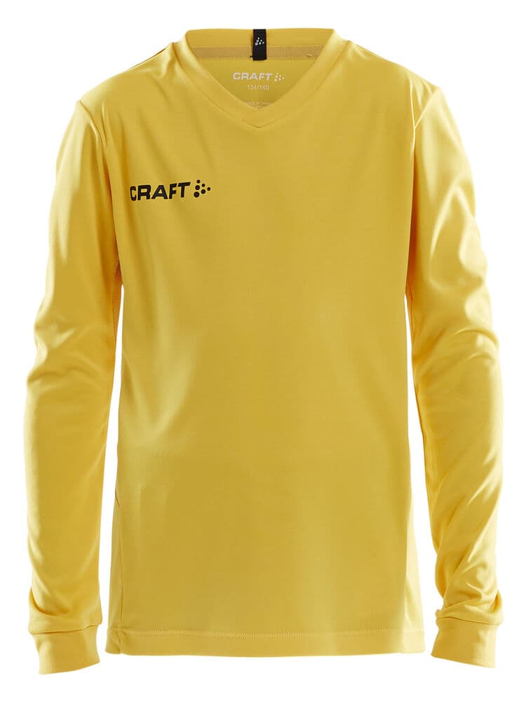 Craft Squad go jersey solid ls jr coloris Jaune