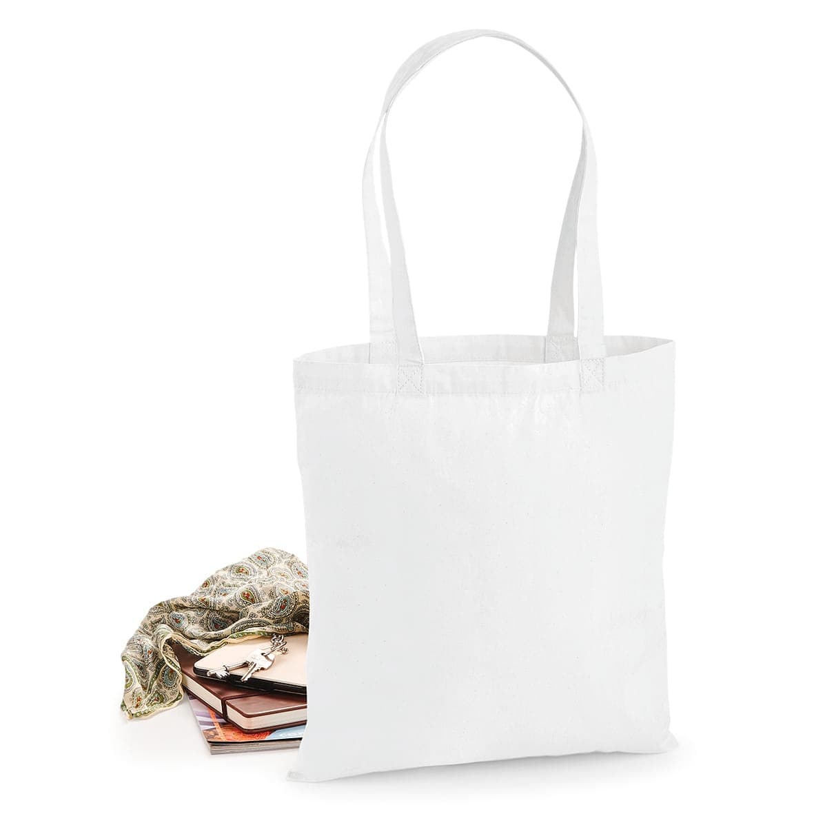 Sac en coton premium en situation