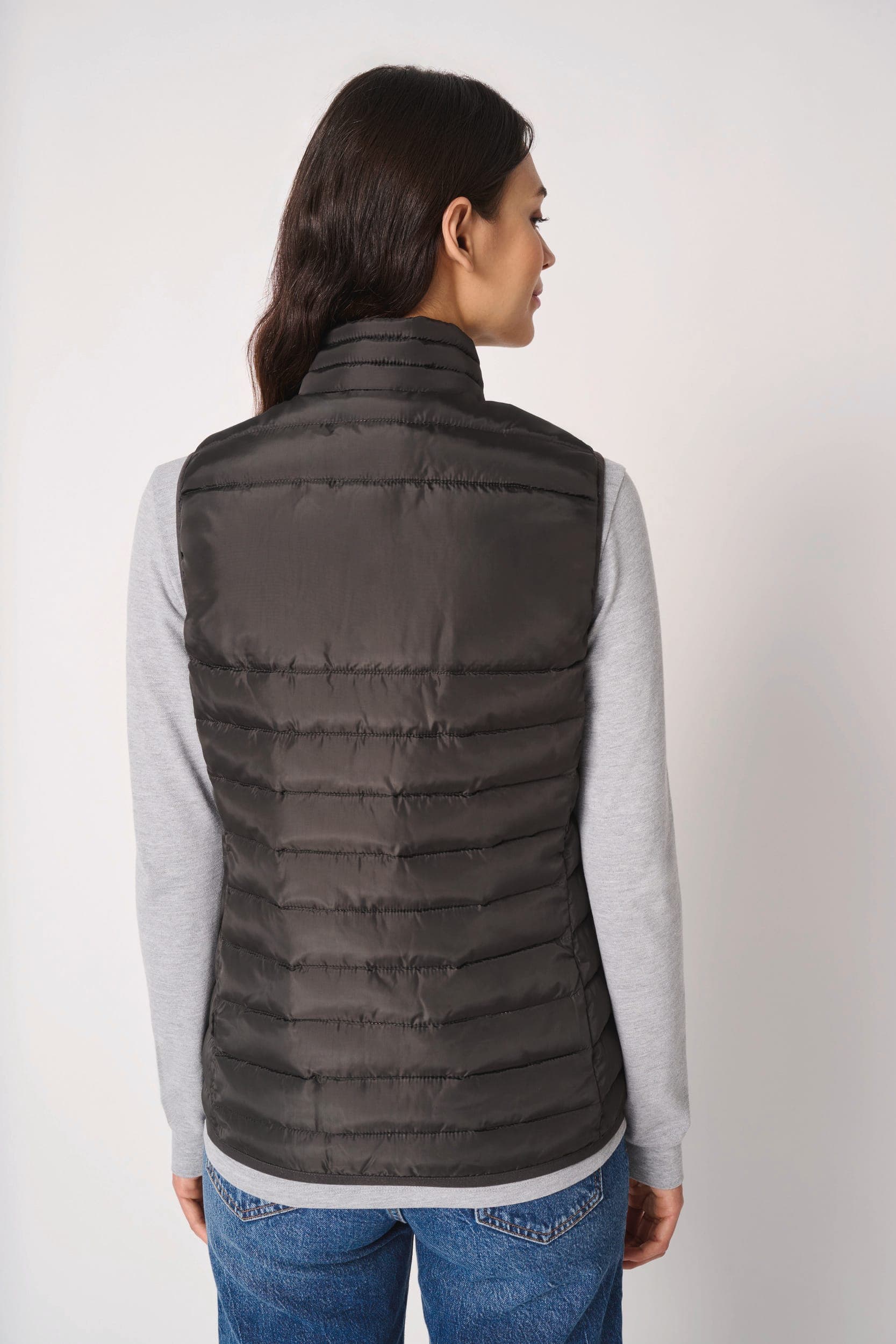 Bodywarmer matelassé femme en situation