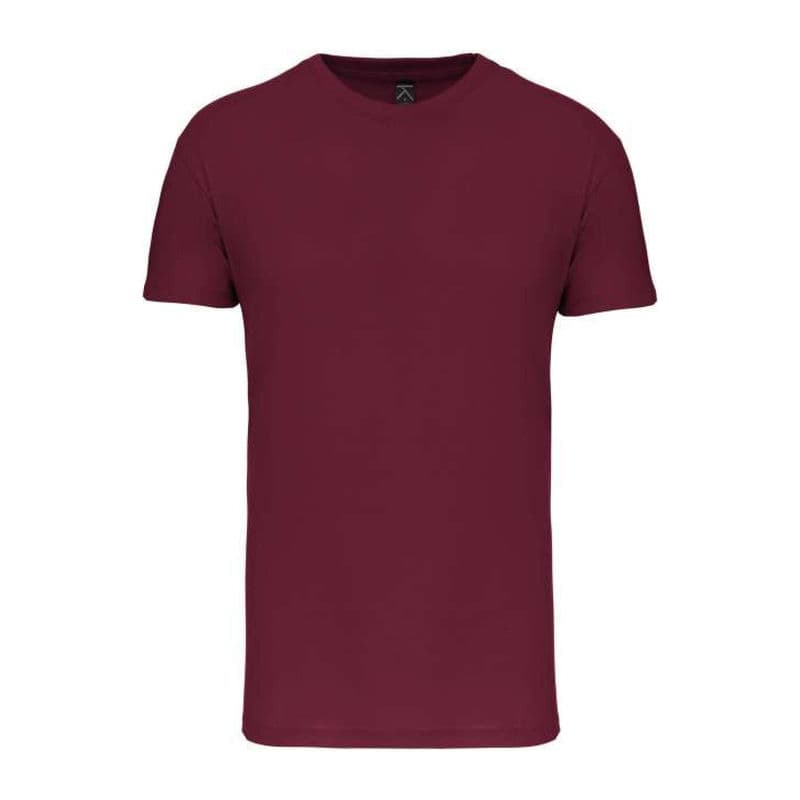 Bio150Ic Men'S Round Neck T-Shirt coloris Lie-de-vin