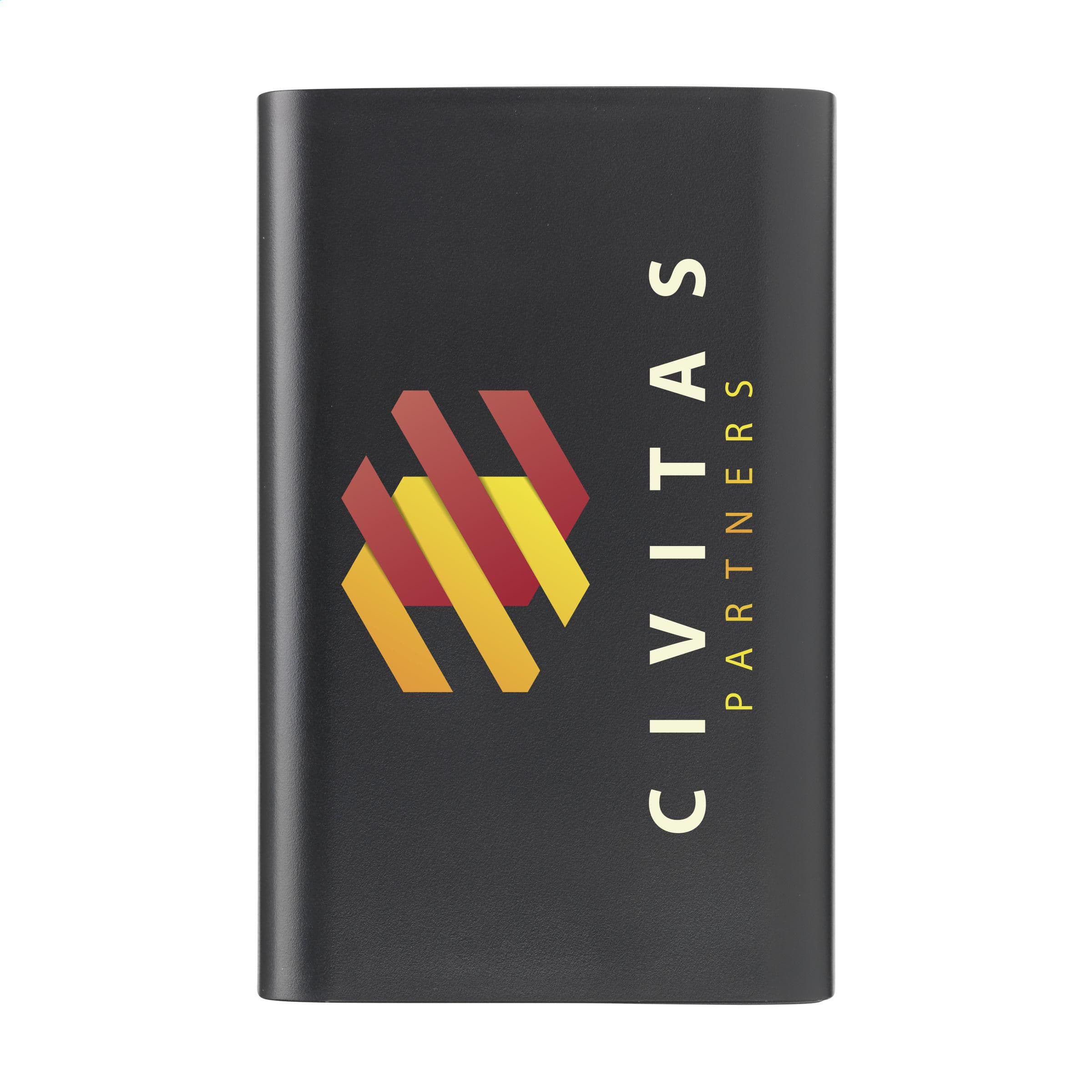 Batterie externe Powerbank RCS recyclée ABS 20000 en situation