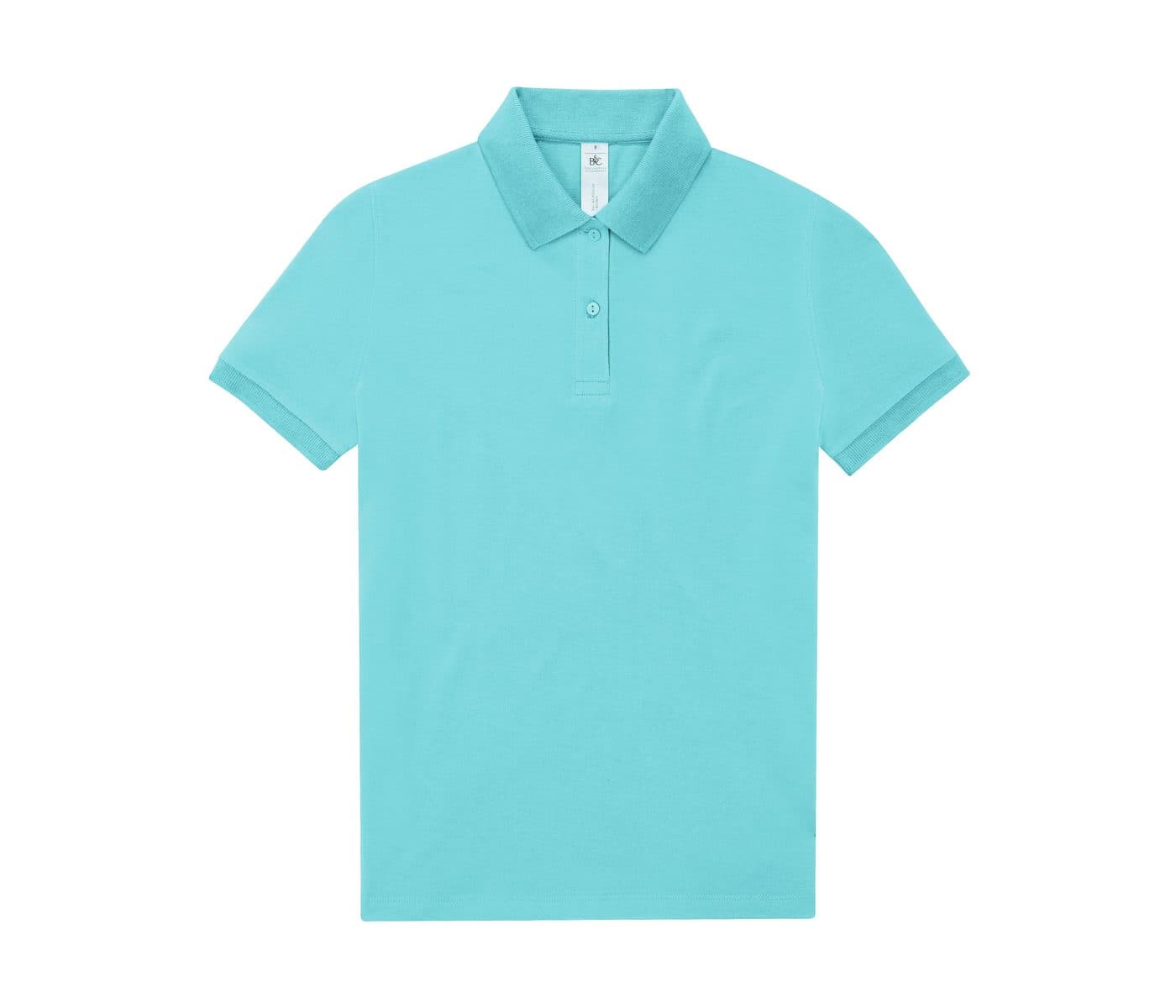 B&C MY POLO 180 /WOMEN coloris Meta turquoise