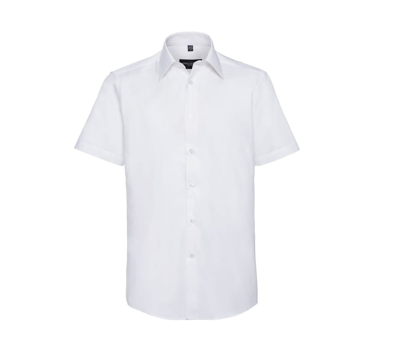 MEN'S SHORT SLEEVE TAILORED OXFORD SHIRT