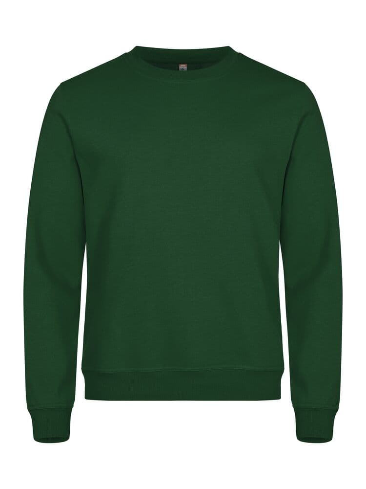 Clique Basic Roundneck coloris Vert bouteille