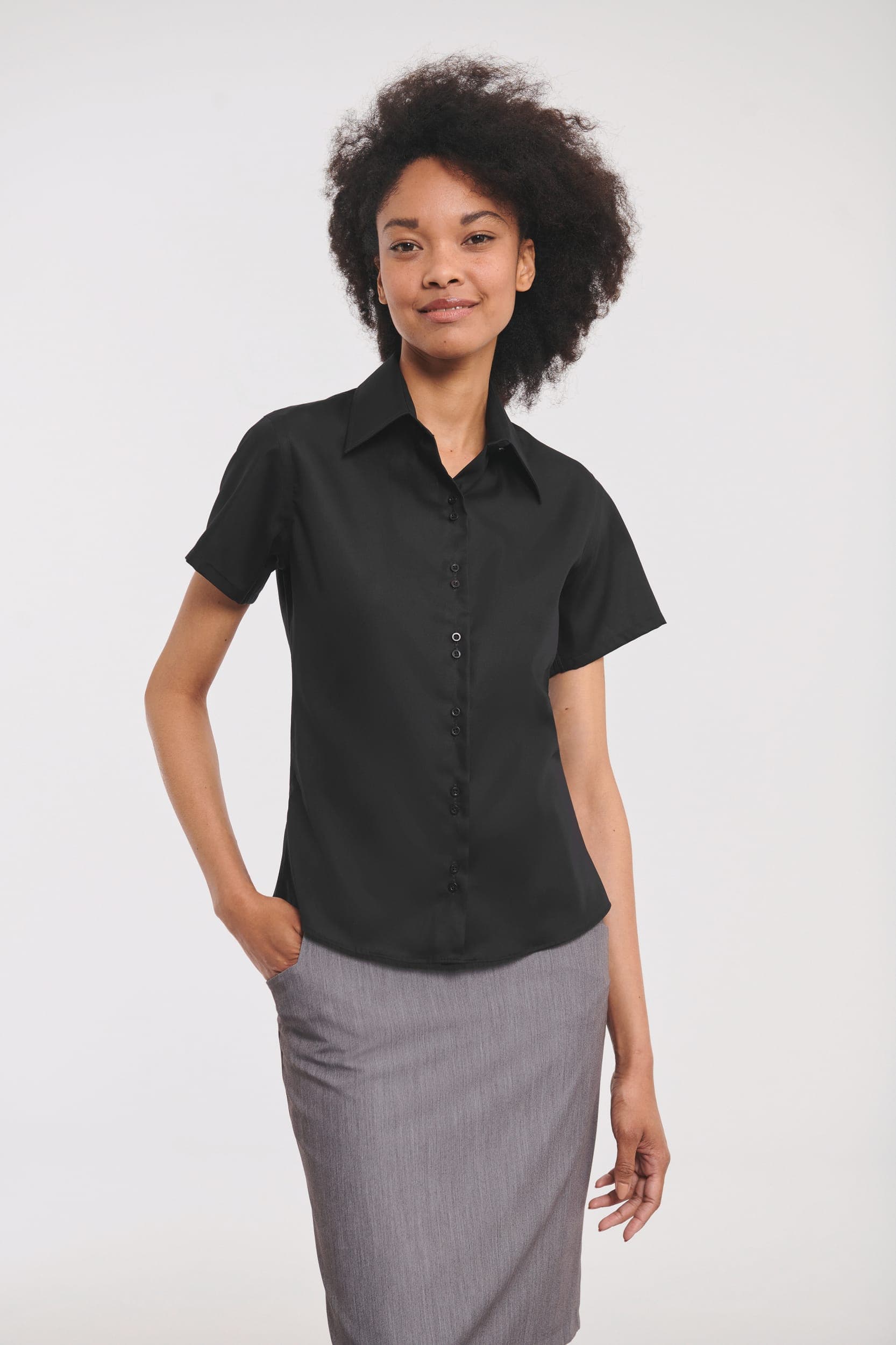 Chemise femme manches courtes Non Iron