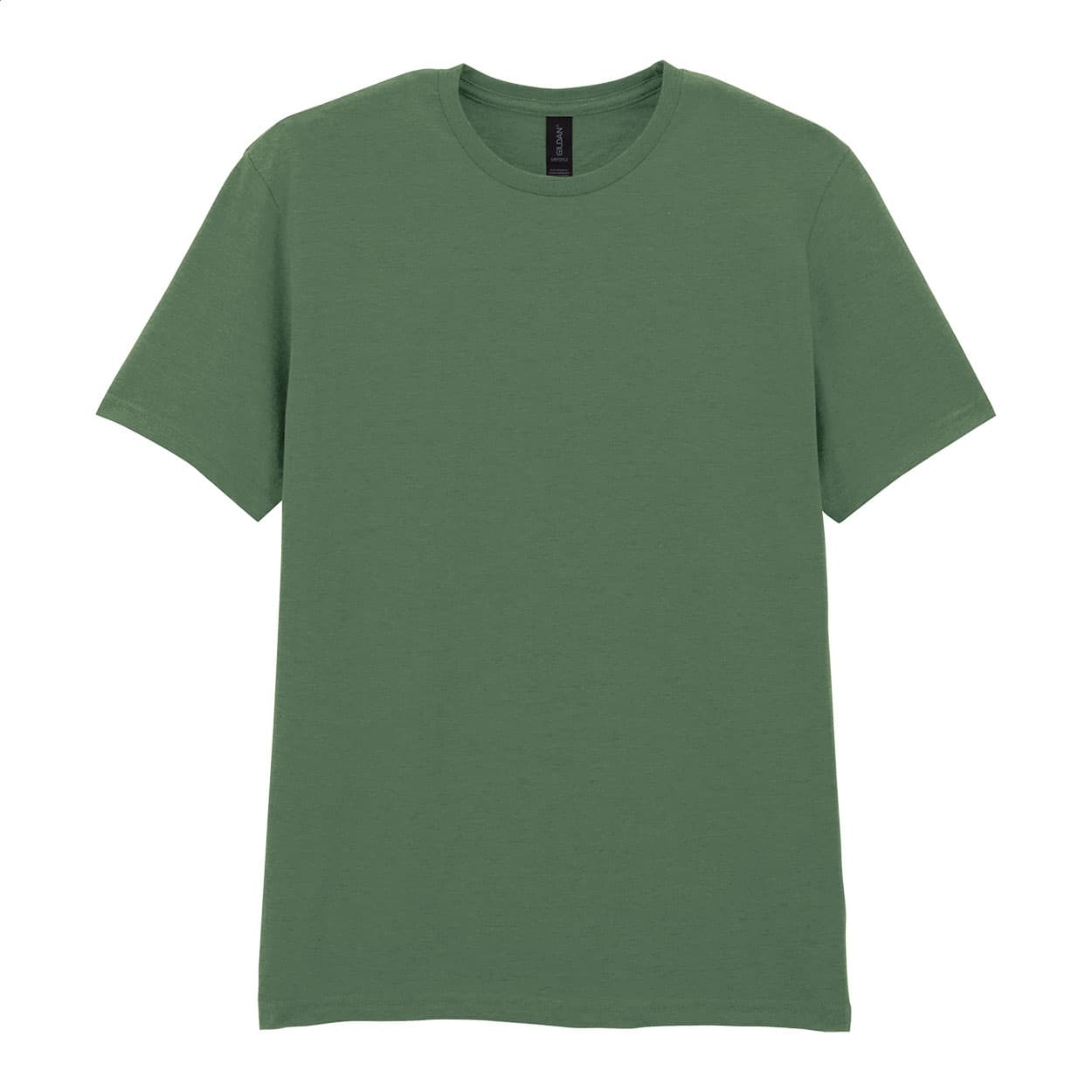 T-shirt en coton ringspun coloris Kaki