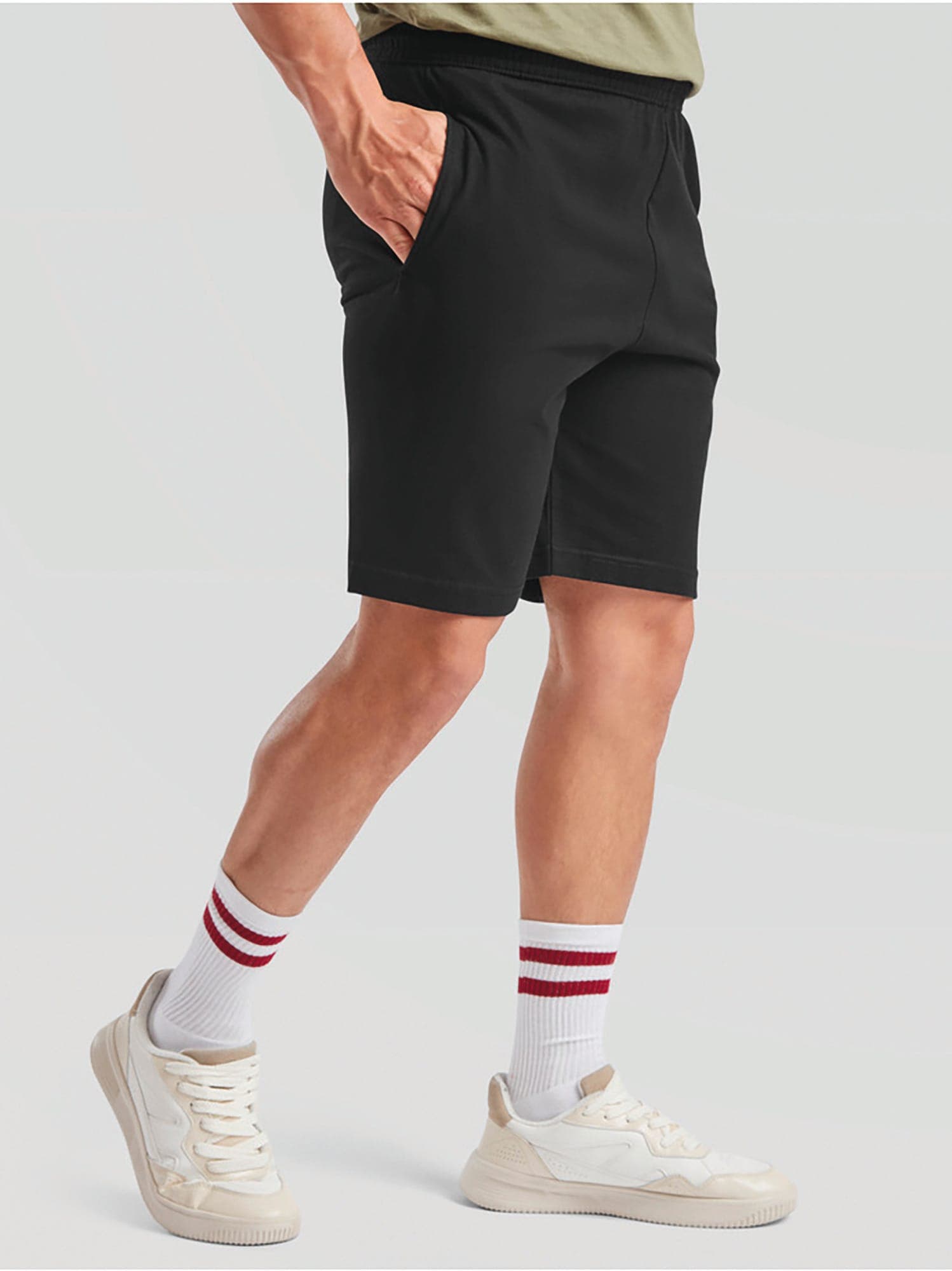 Short en jersey en situation