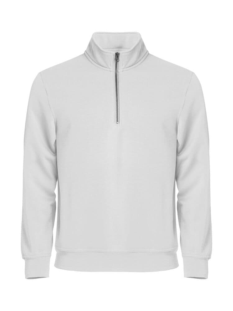 Clique Basic Half Zip coloris Blanc