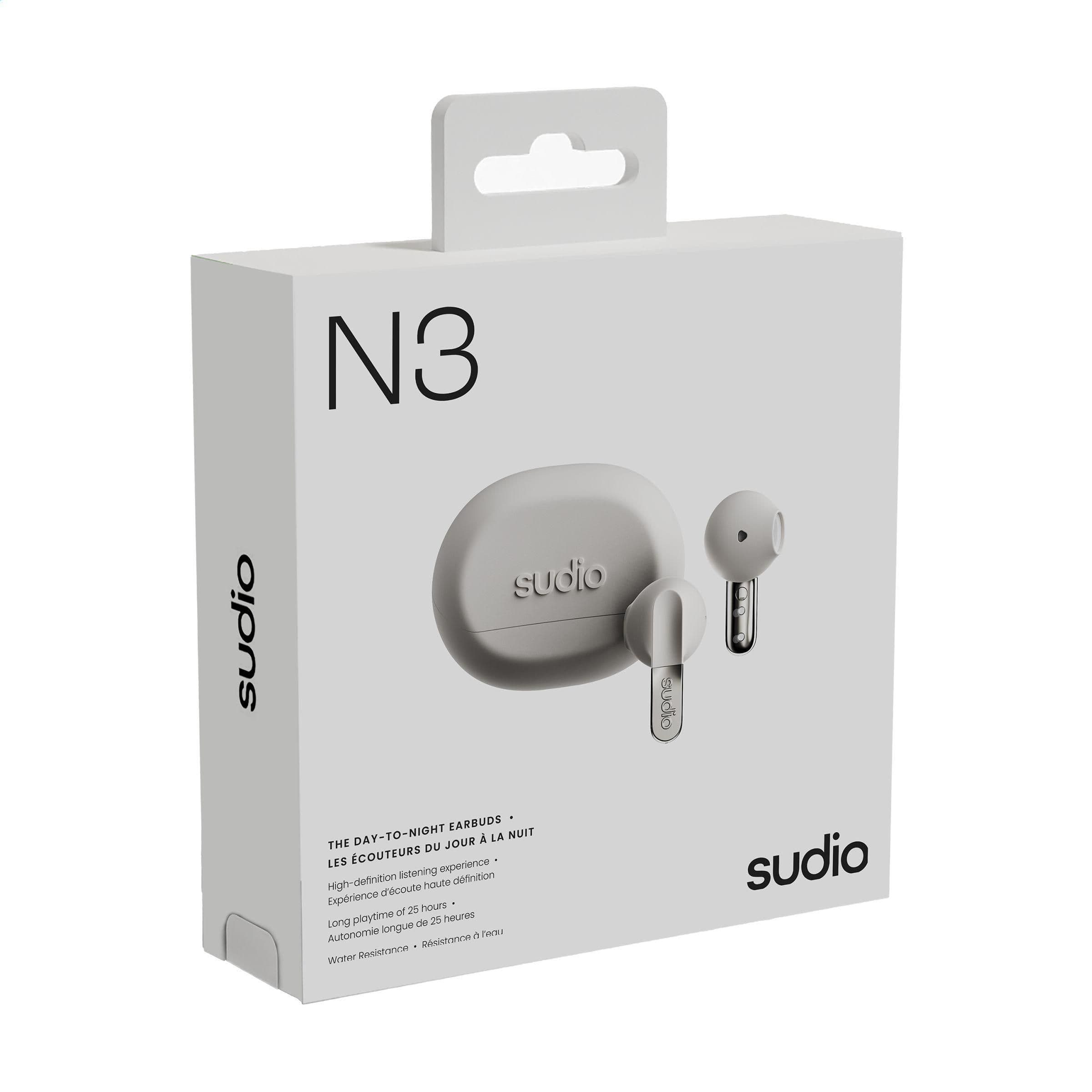 Écouteurs Sudio In-ear True Wireless N3 en situation