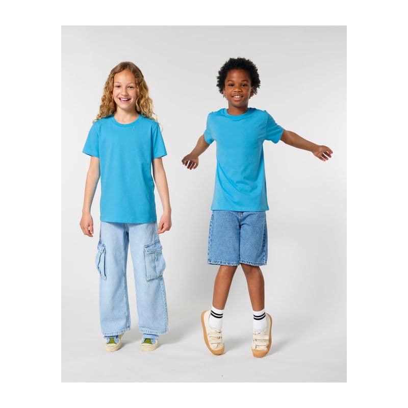 Mini Creator 2.0 kids' t-shirt coloris Bleu aqua