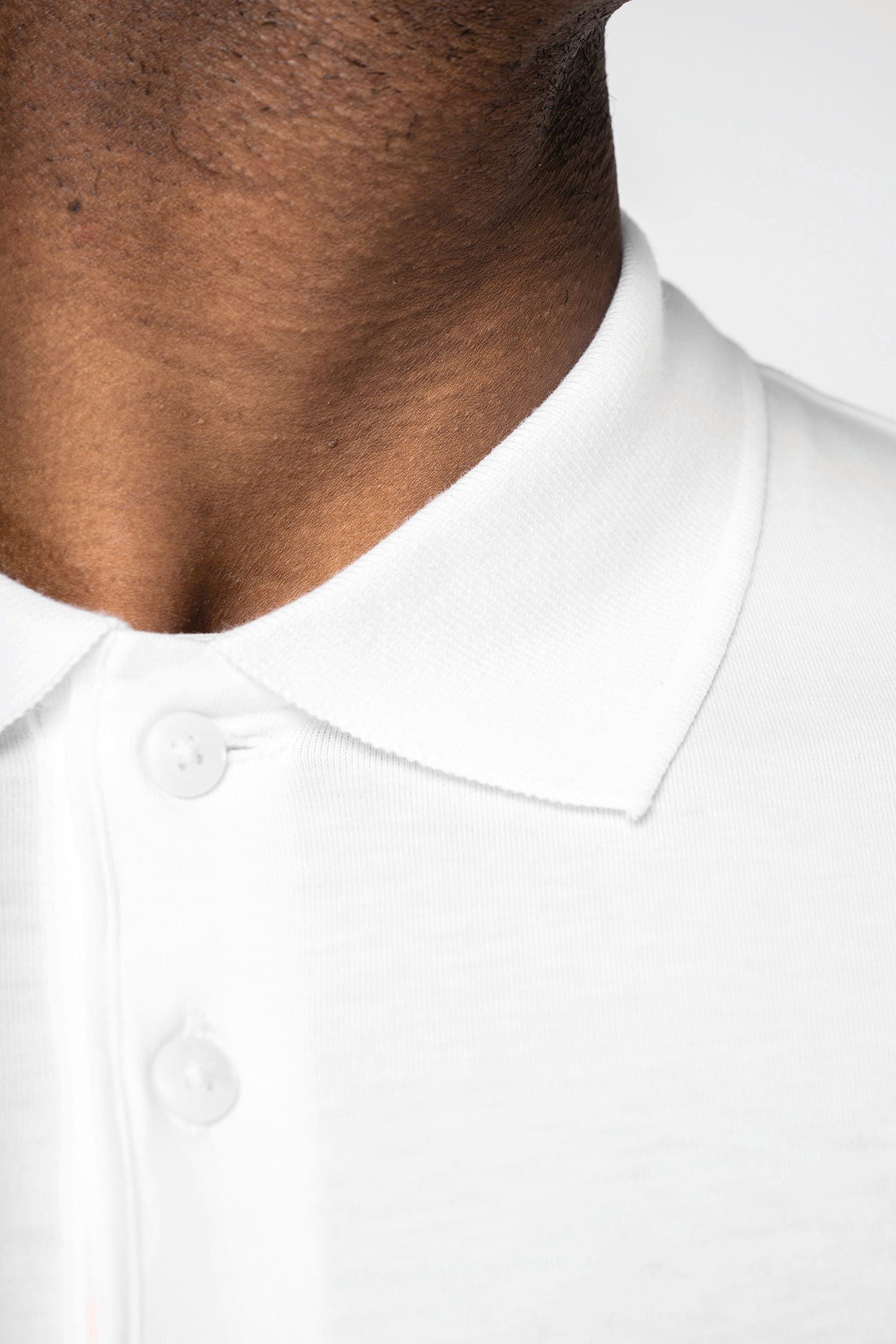 Polo en jersey écoresponsable homme en situation