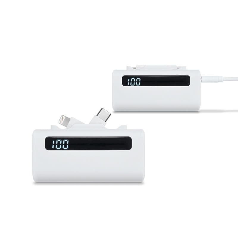 BATTERIE EXTERNE POWER BANK COMPACT 5000 mAh EN rABS en situation