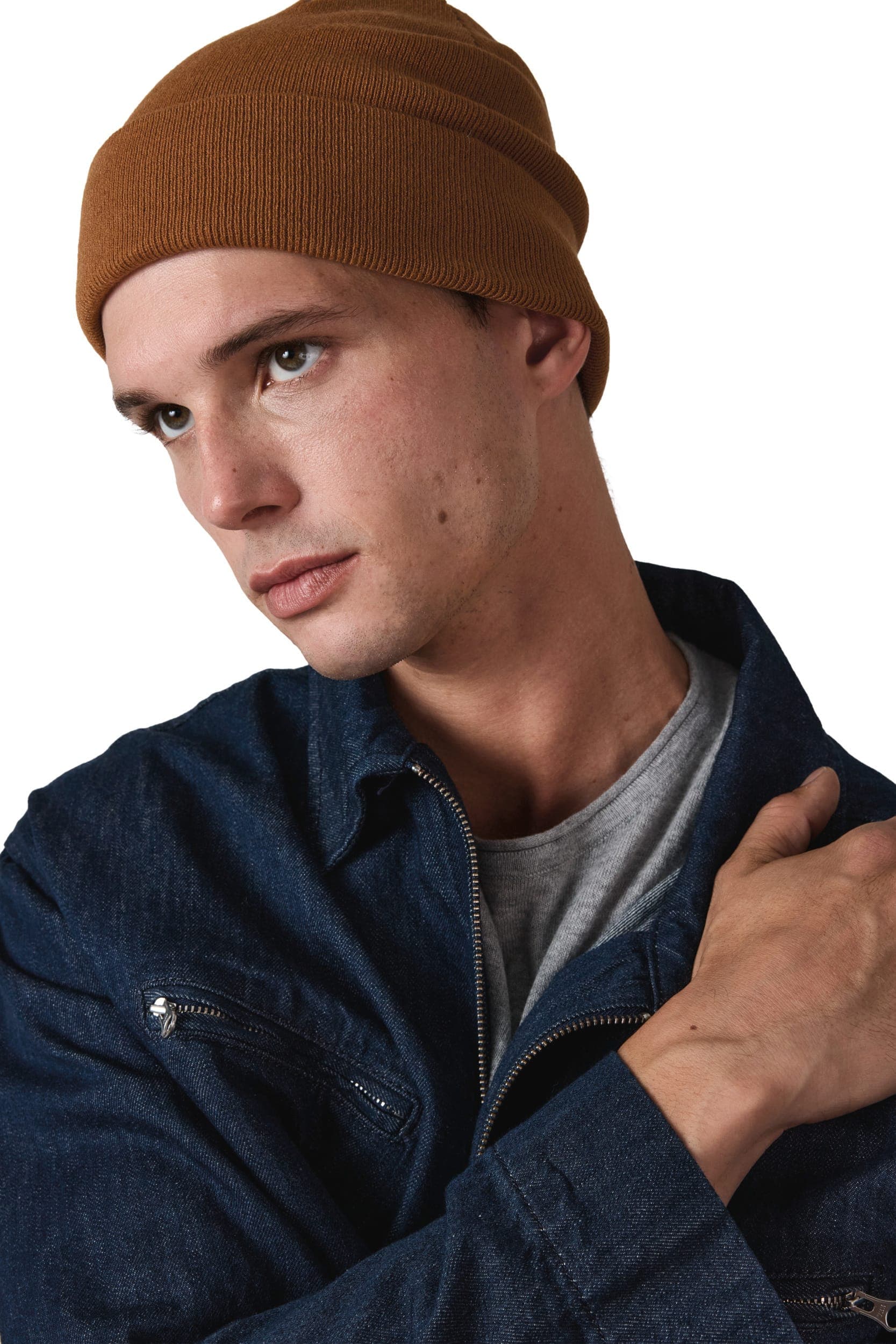 Bonnet avec revers - K-up Gold Label en situation