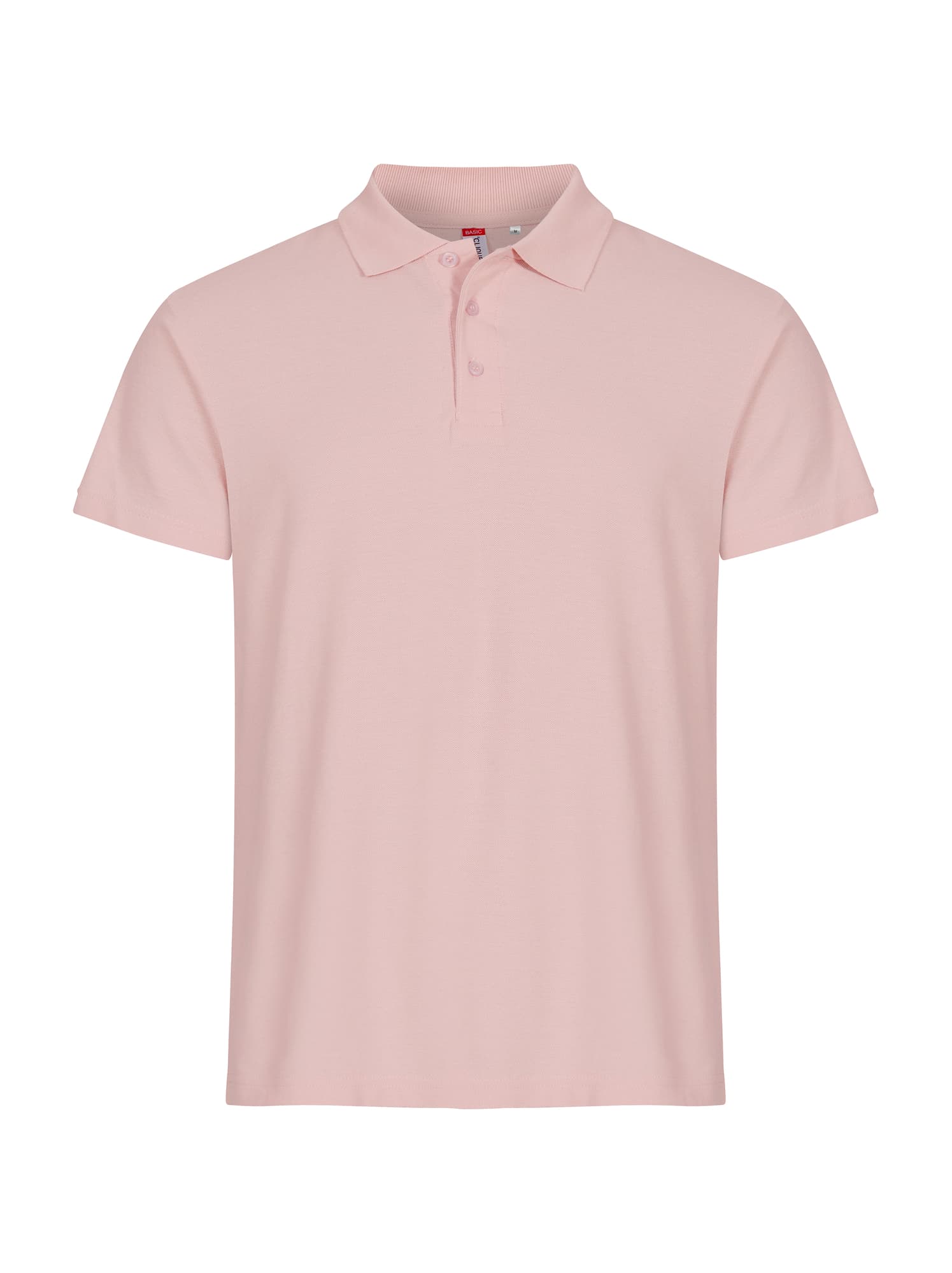 Clique Basic Polo coloris Rose bonbon