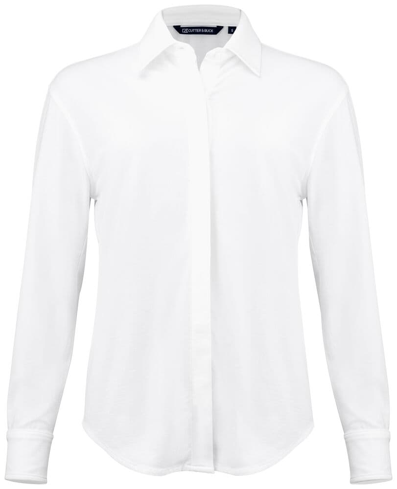 Chemise stretch Cutter & Buck Hedley femme coloris Blanc