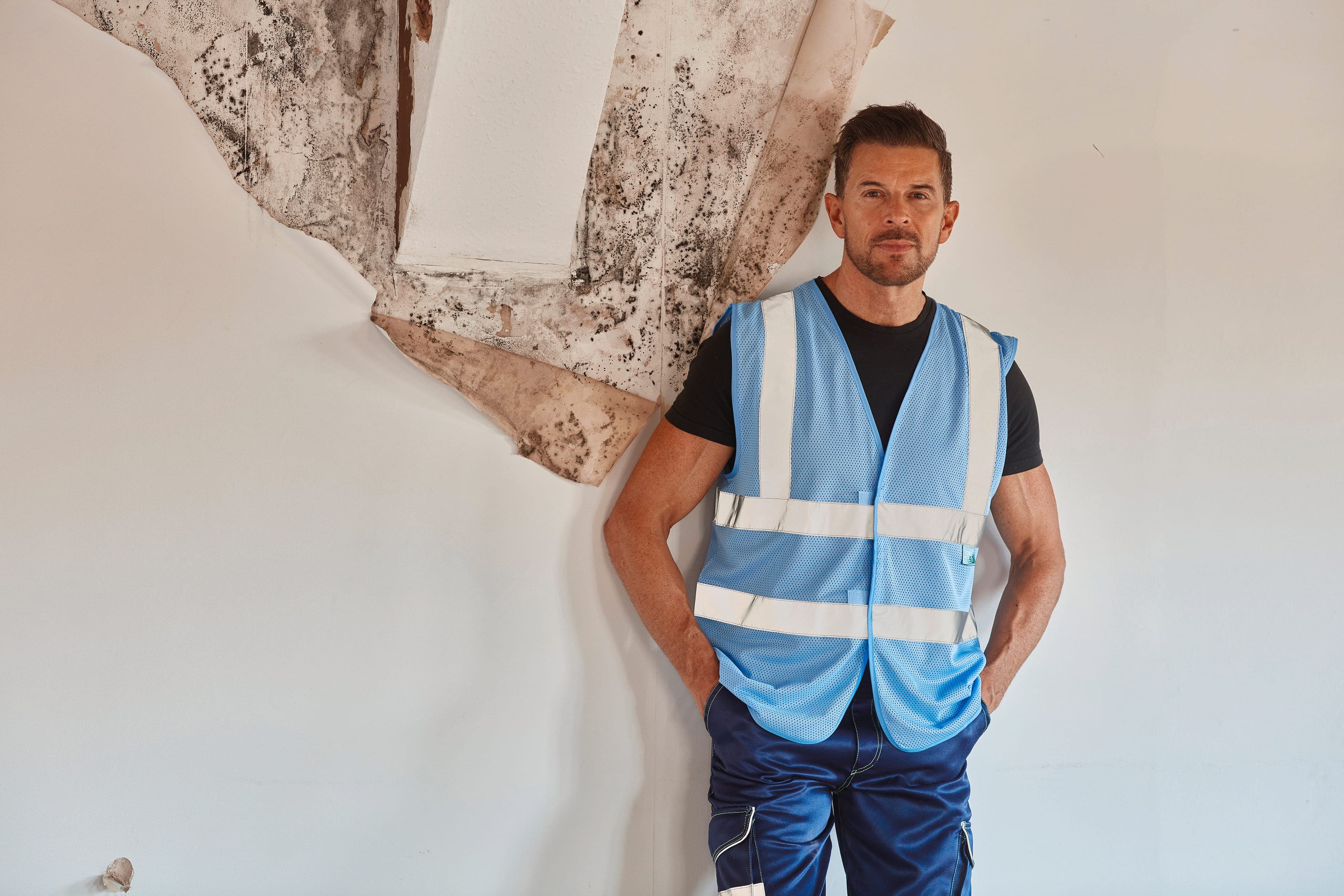 Gilet haute visibilité à maille ajourée en situation