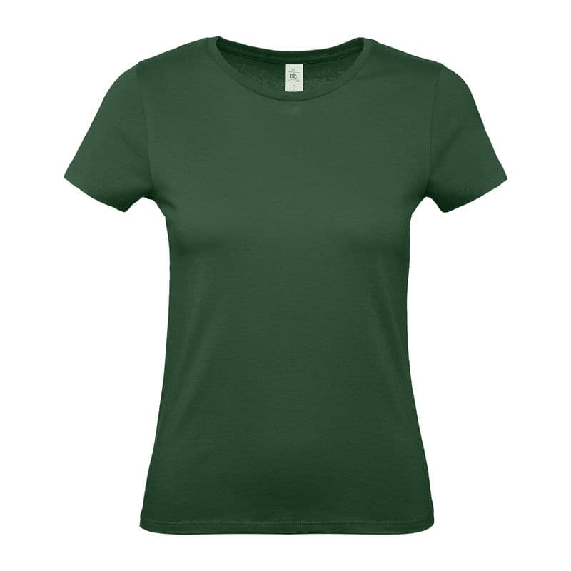B&C #E150 WOMEN T-SHIRT coloris Vert bouteille