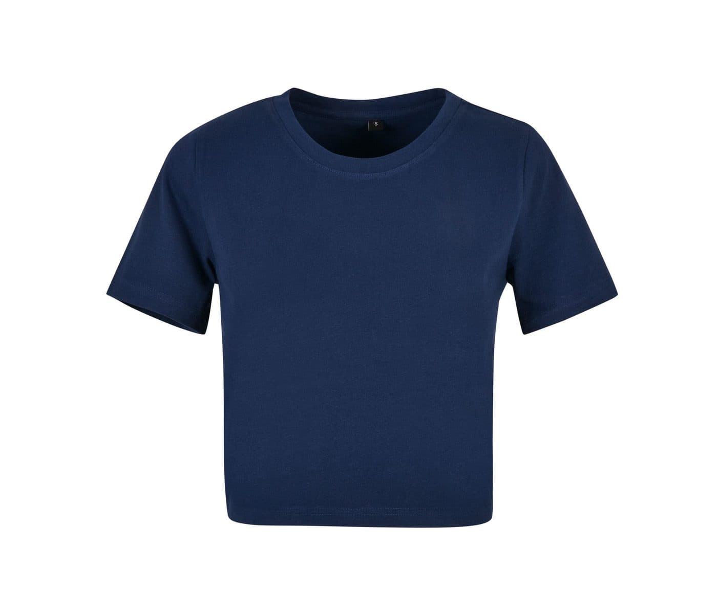 LADIES CROPPED TEE coloris Marine clair