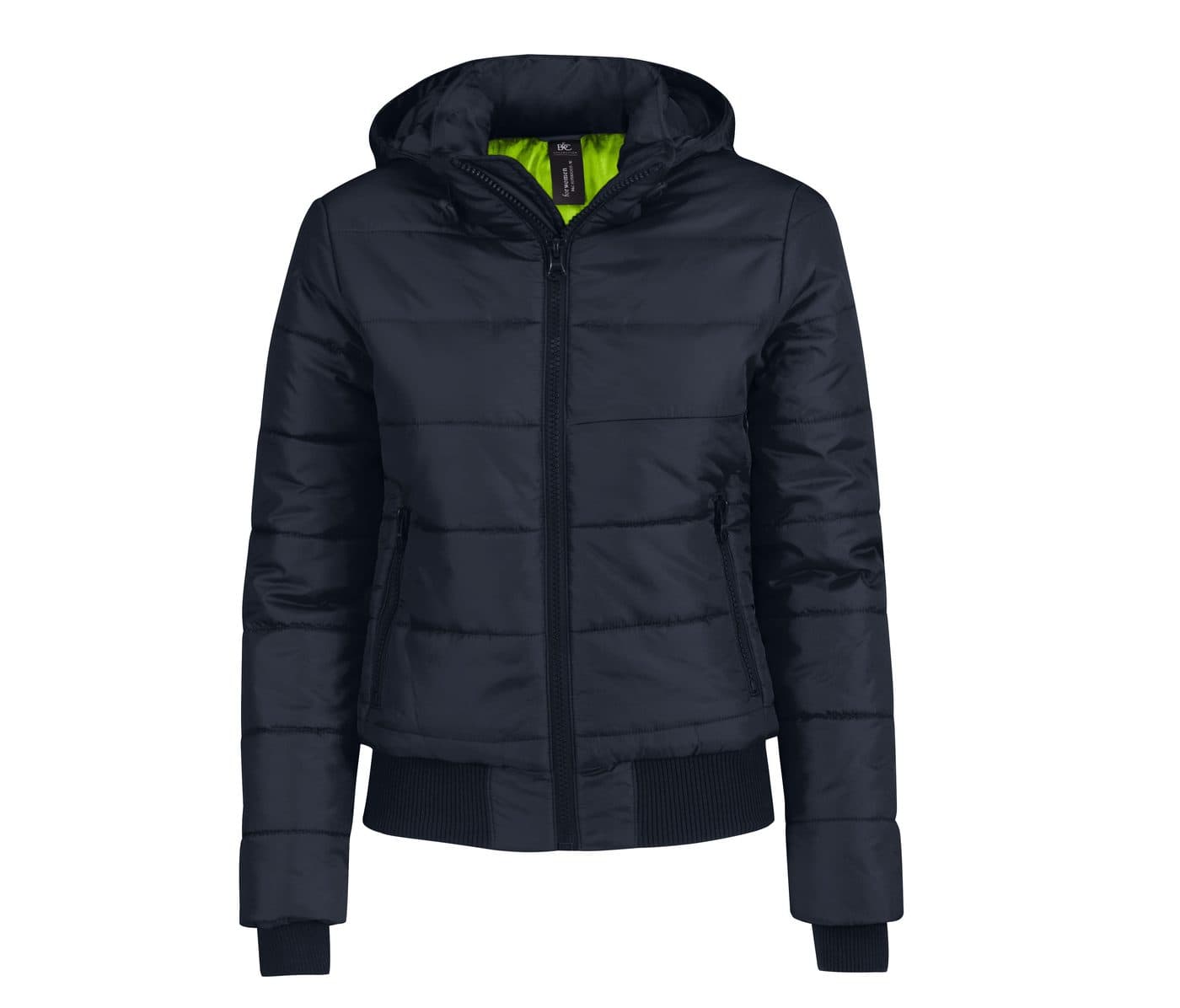 SUPERHOOD WOMEN coloris Marine / Vert citron fluo