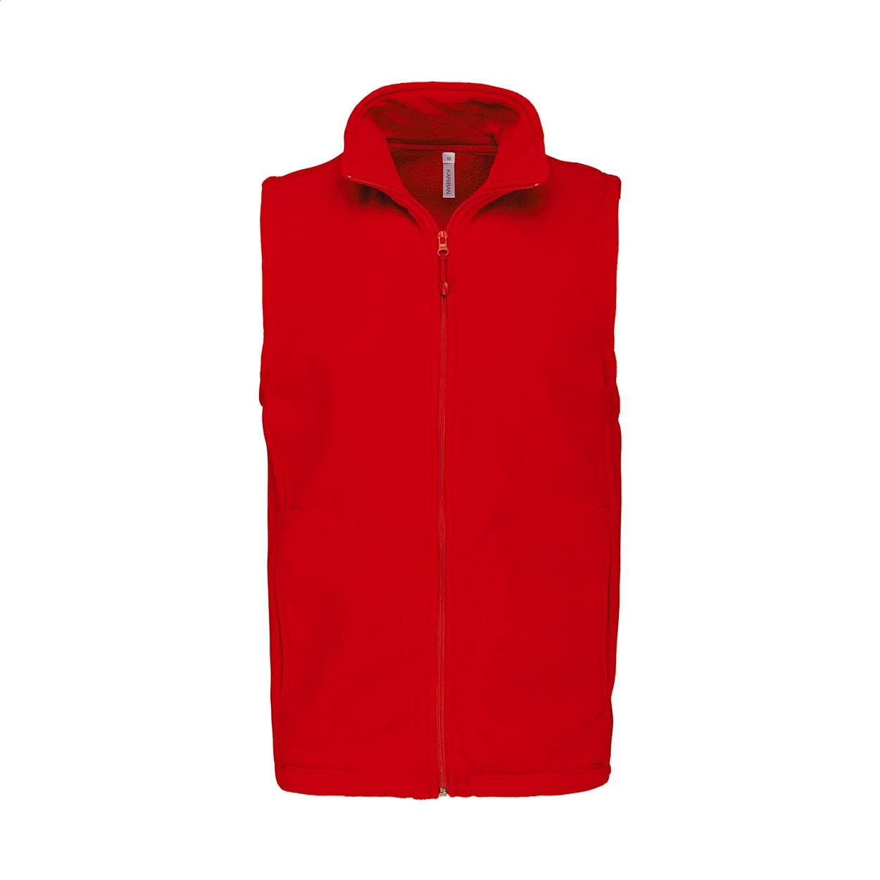 veste polaire bodywarmer coloris Rouge