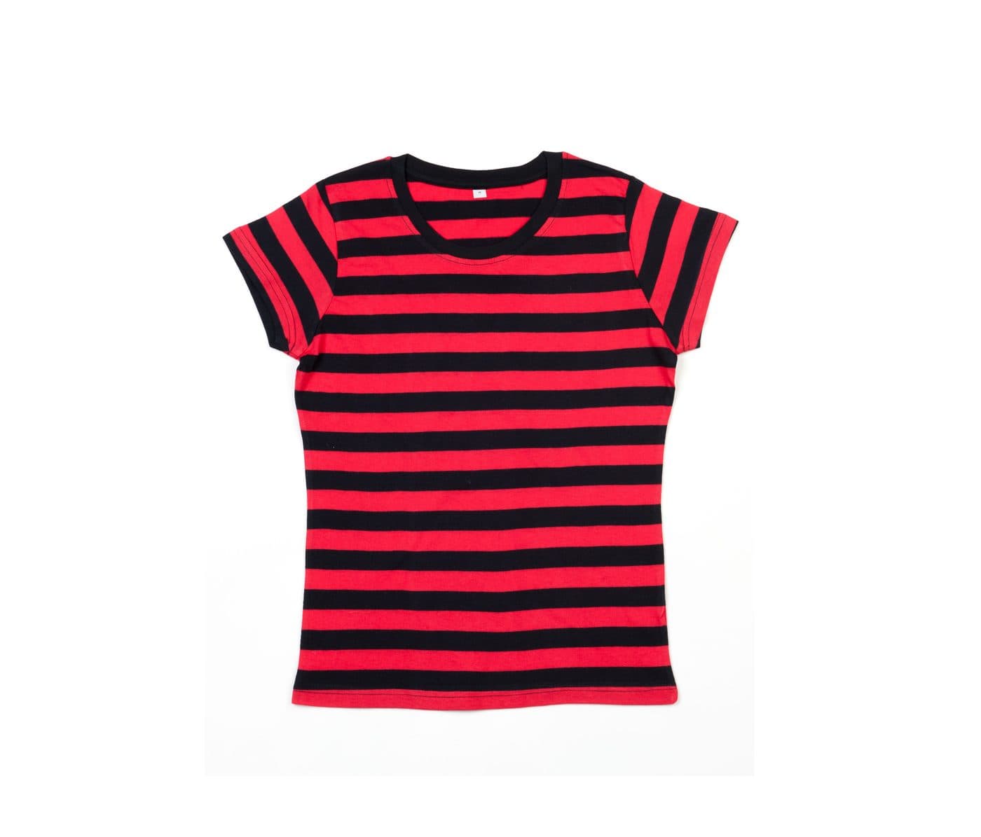 WOMEN'S STRIPY T coloris Noir / Rouge