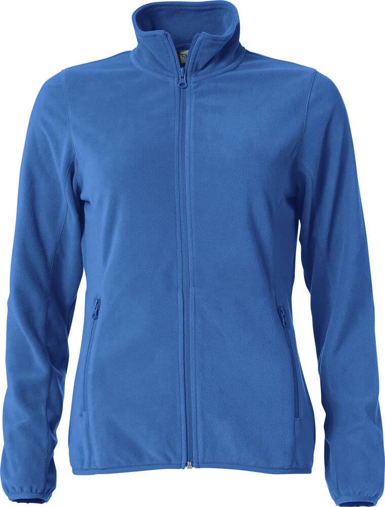 Clique Basic Micro Fleece Jacket Women coloris Bleu roi