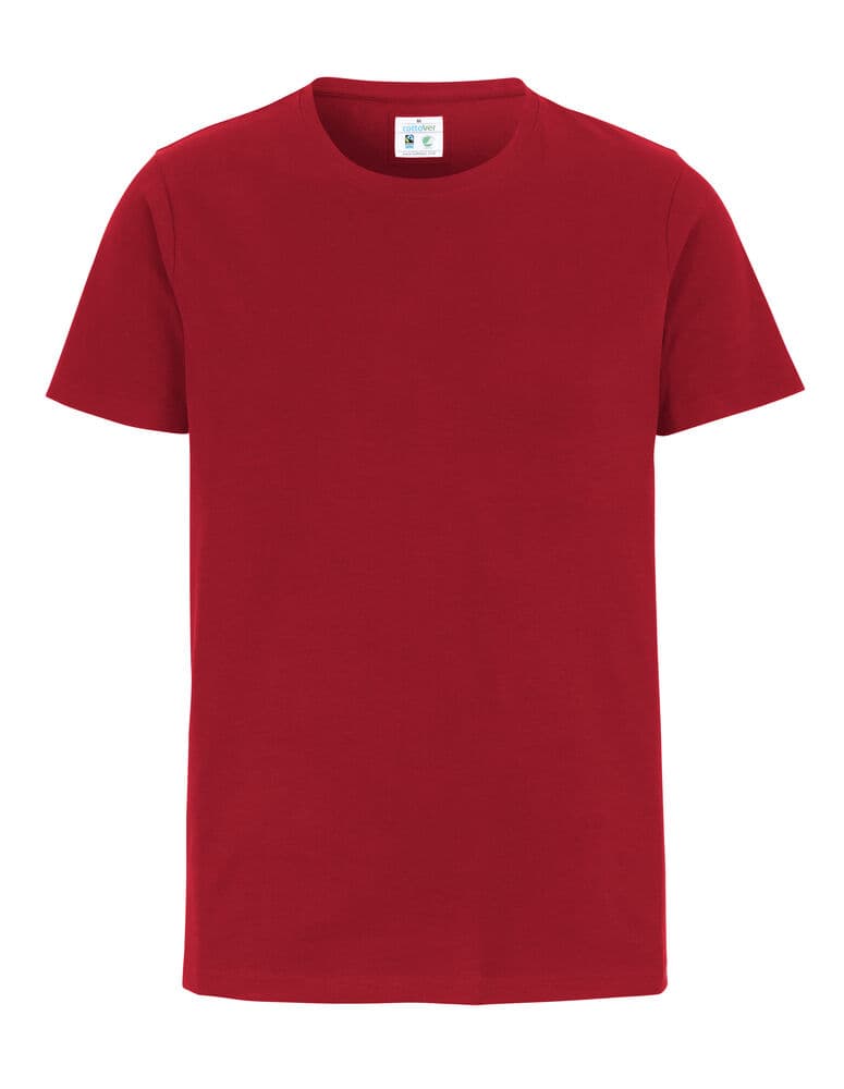 T-SHIRT COL ROND STRETCH HOMME - CERTIFIÉ GOTS