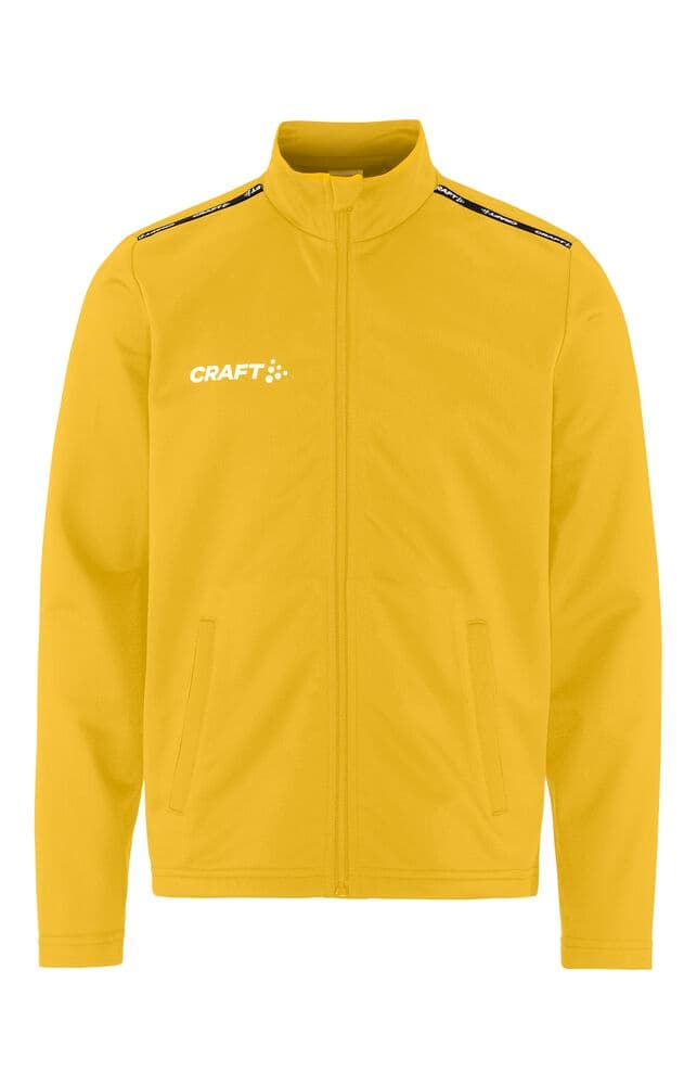 Craft Squad go fz jacket jr coloris Jaune