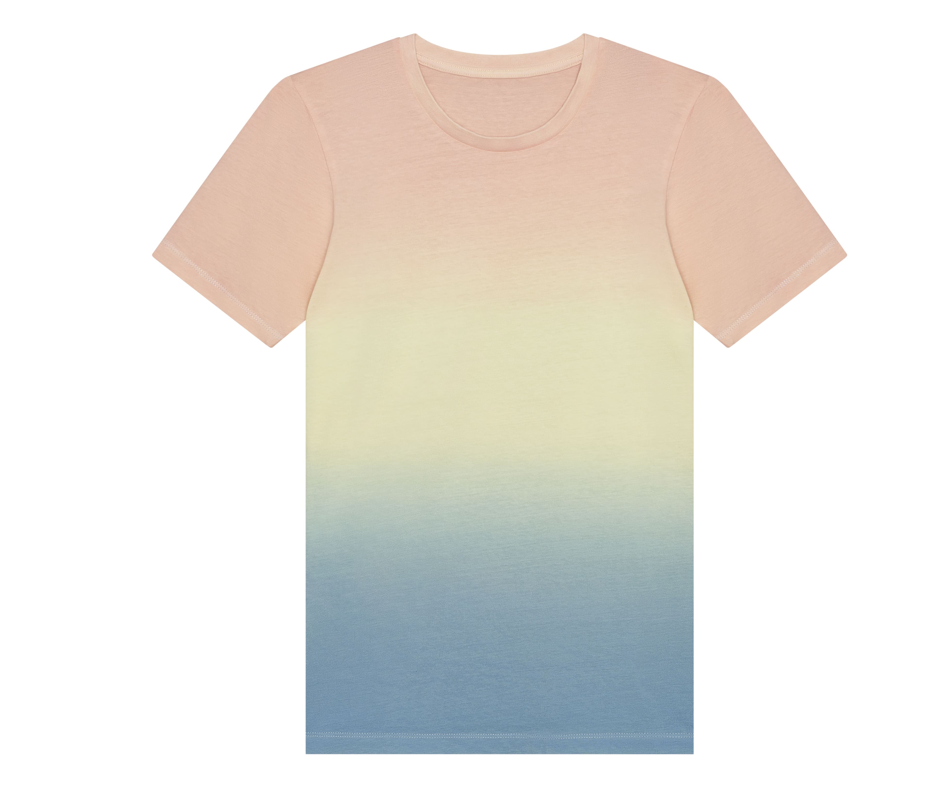 TIE-DYE T coloris Coucher de soleil pastel Dip