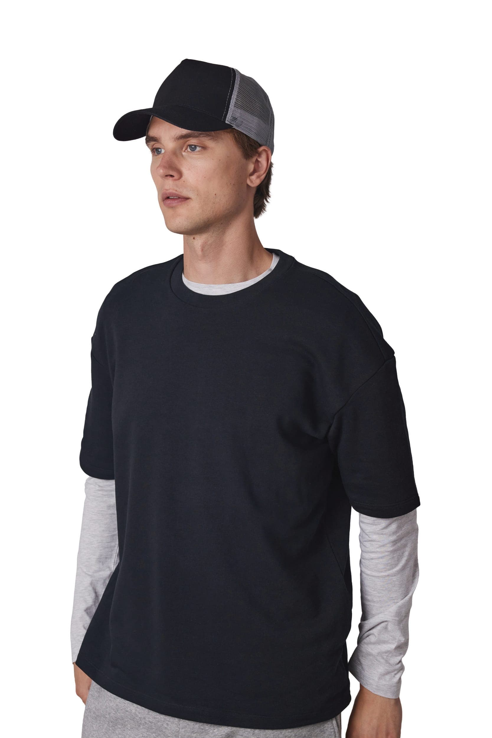 Casquette trucker - 5 panneaux en situation