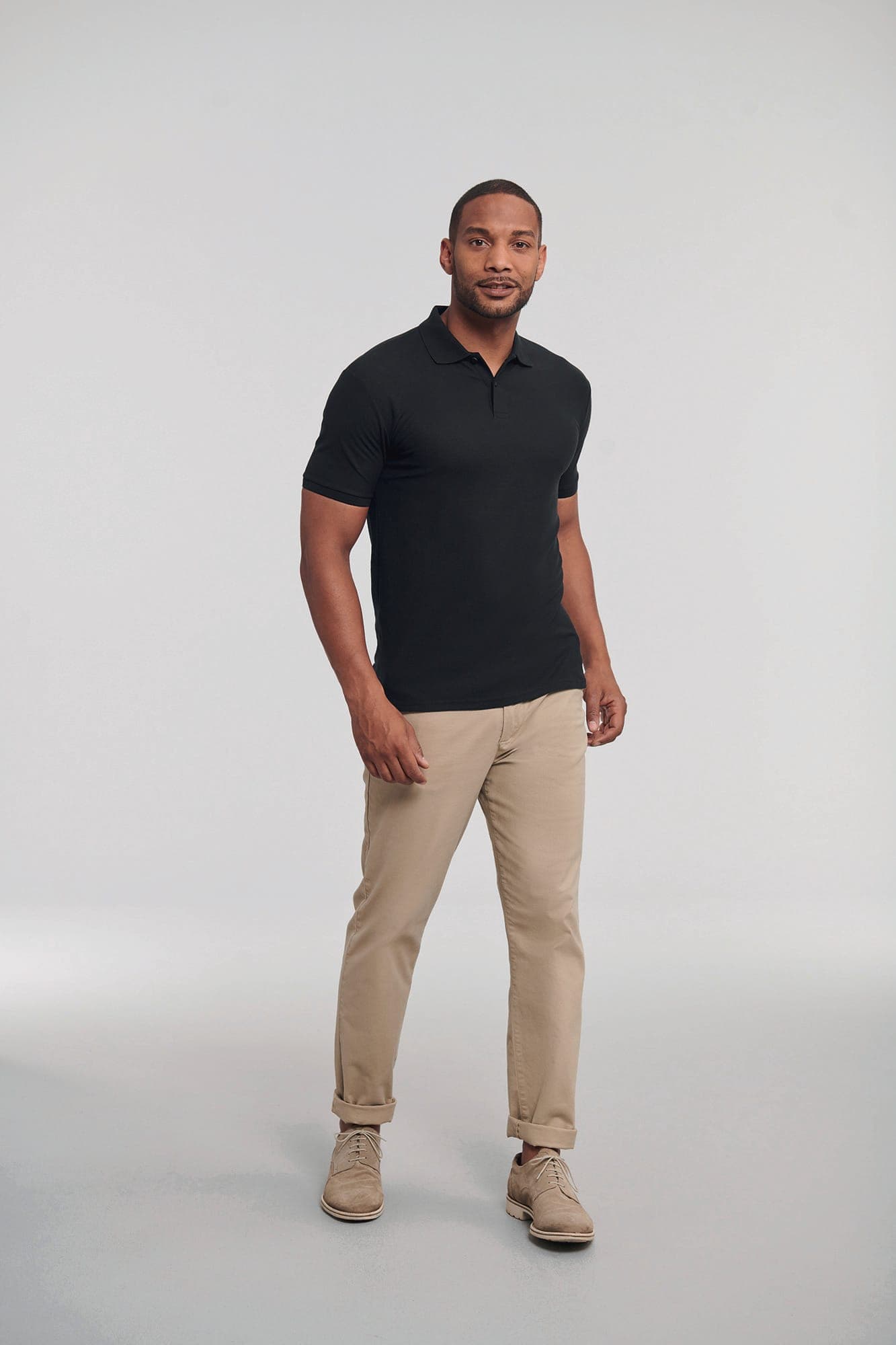 Polo homme Authentic Eco en situation