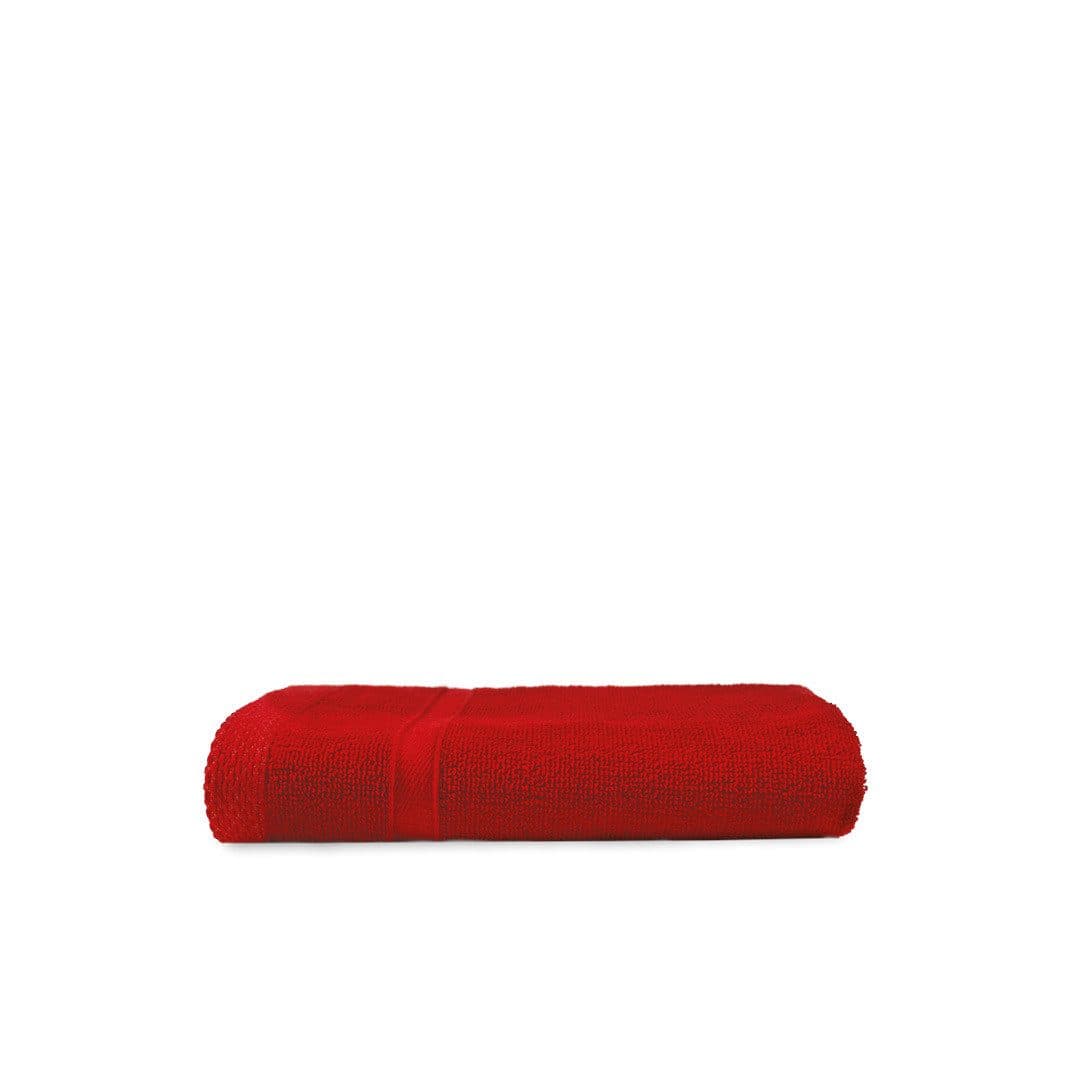 RECYCLED CLASSIC TOWEL coloris Rouge Bandara