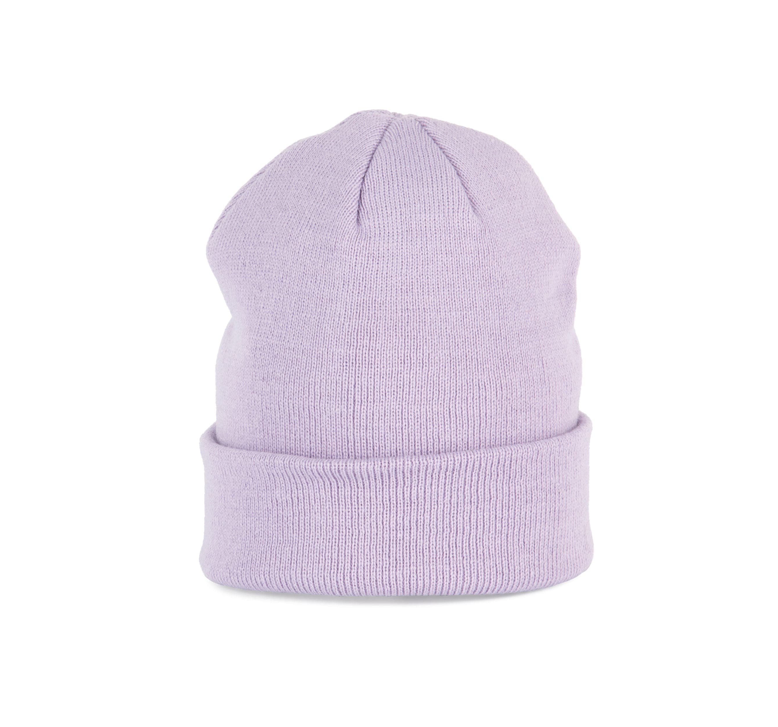 Bonnet tricoté en situation