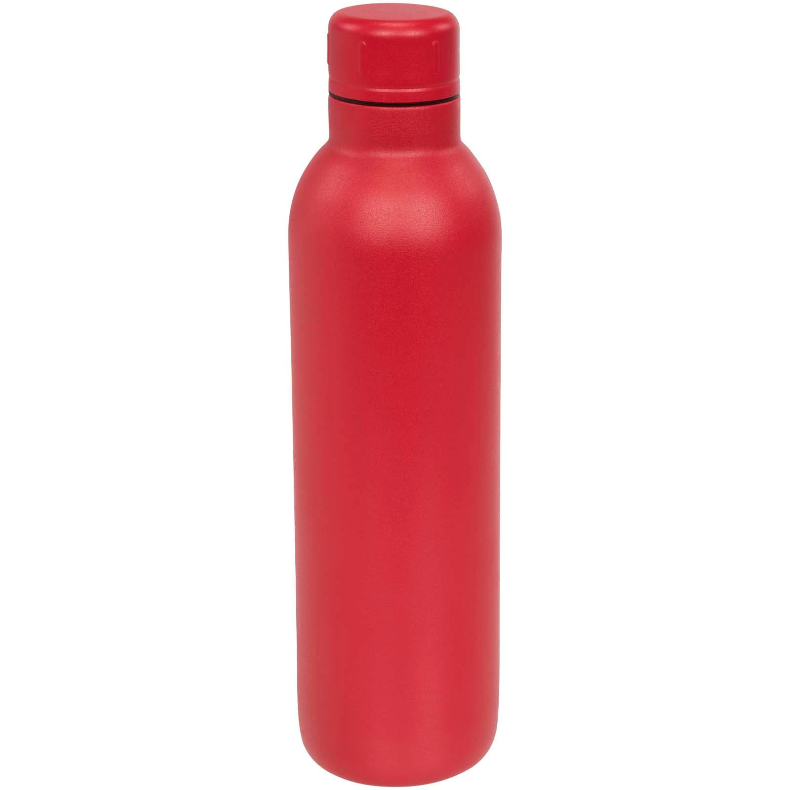 Bouteille de sport de 510ml avec isolation par le vide et couche de cuivre Odin coloris Rouge