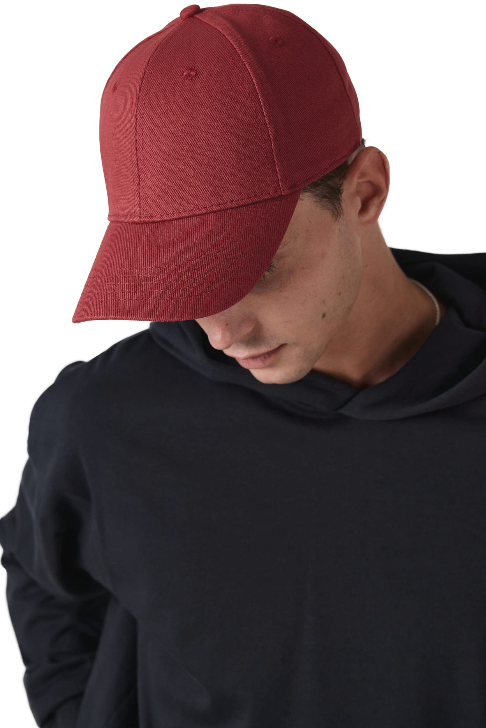 Casquette en coton bio 6 panneaux - K-up Gold Label en situation