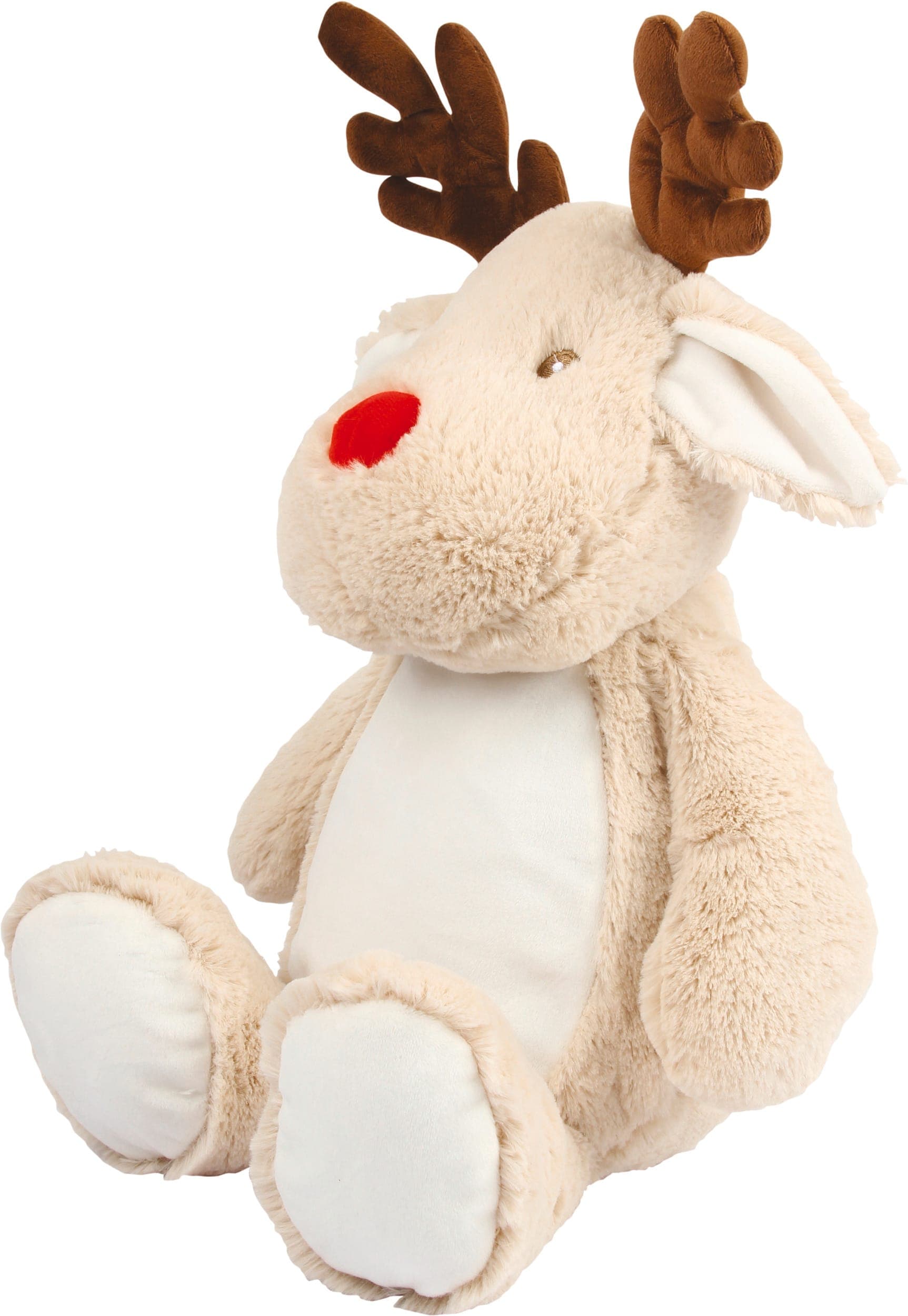 Peluche zippée Renne en situation