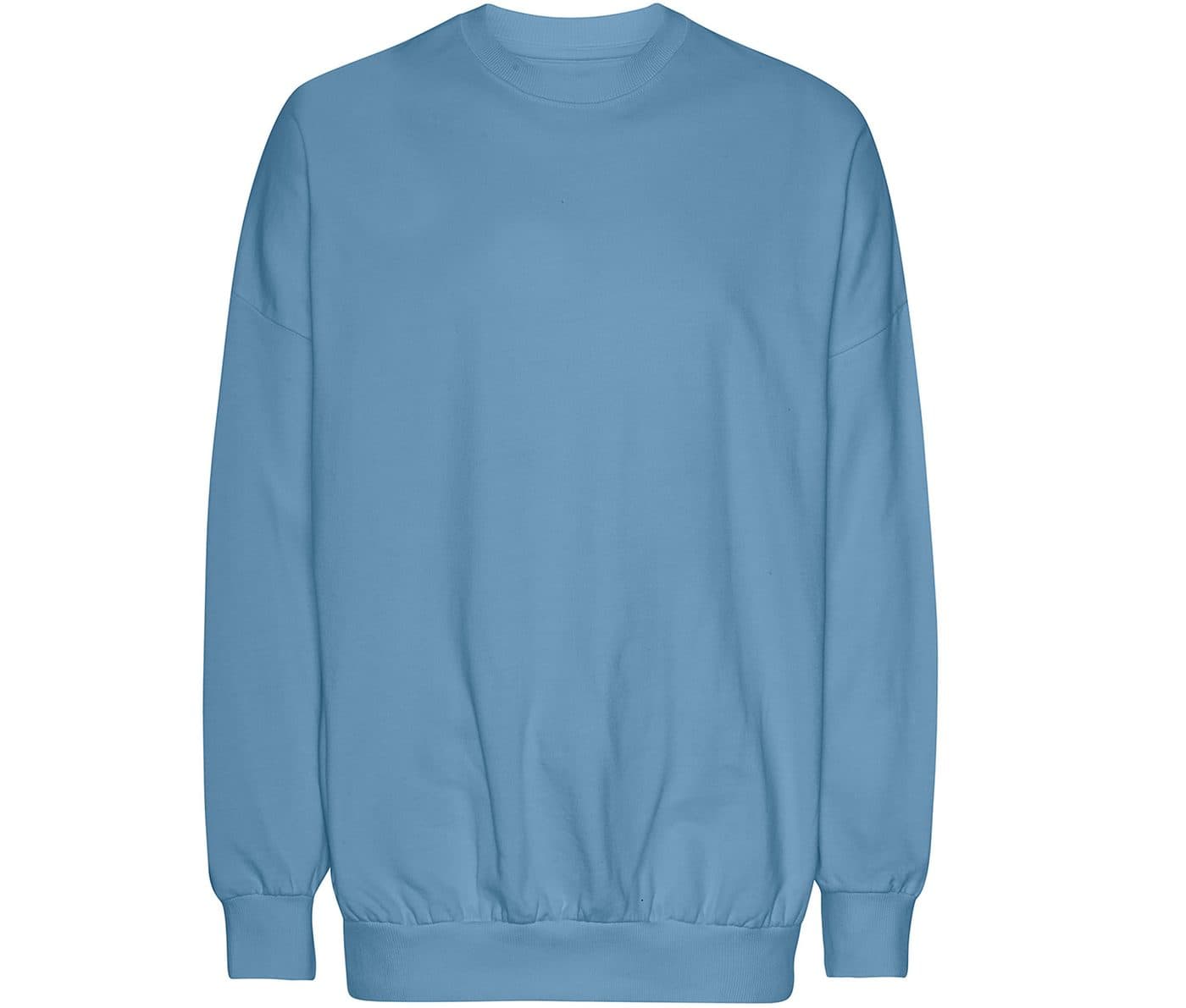 OVERSIZED SWEATSHIRT coloris Indigo poudré