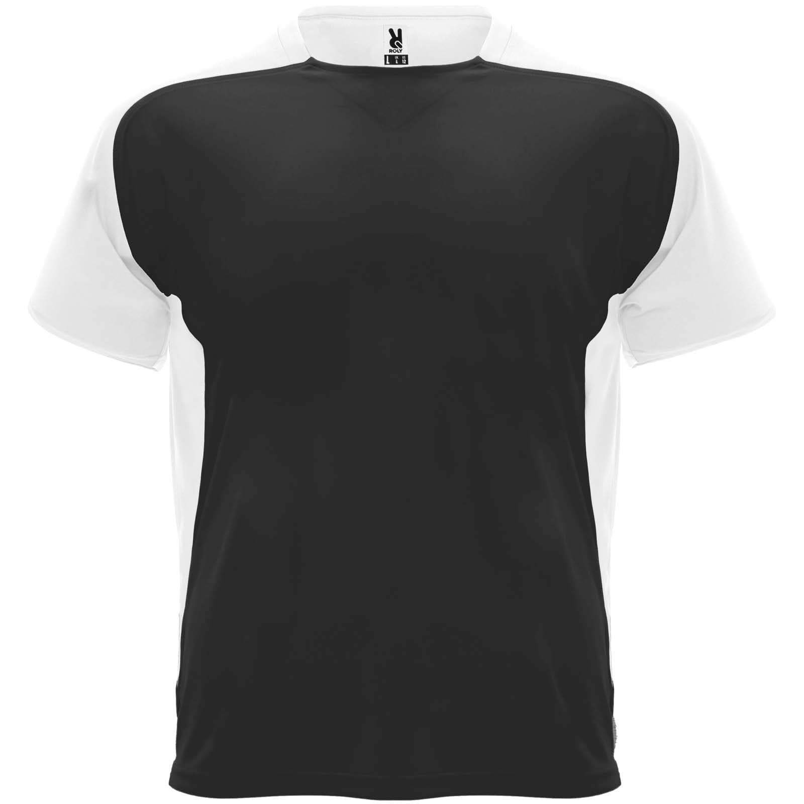 T-shirt de sport Bugatti à manches courtes unisexe coloris Noir