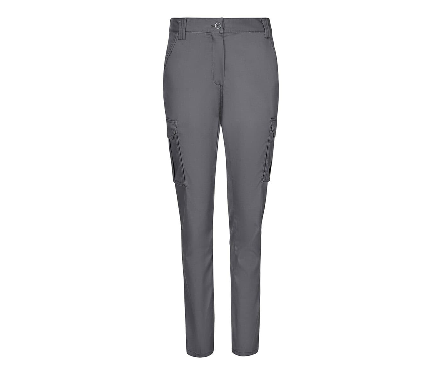 PANTALON STRETCH MULTI-POCHES FEMME
