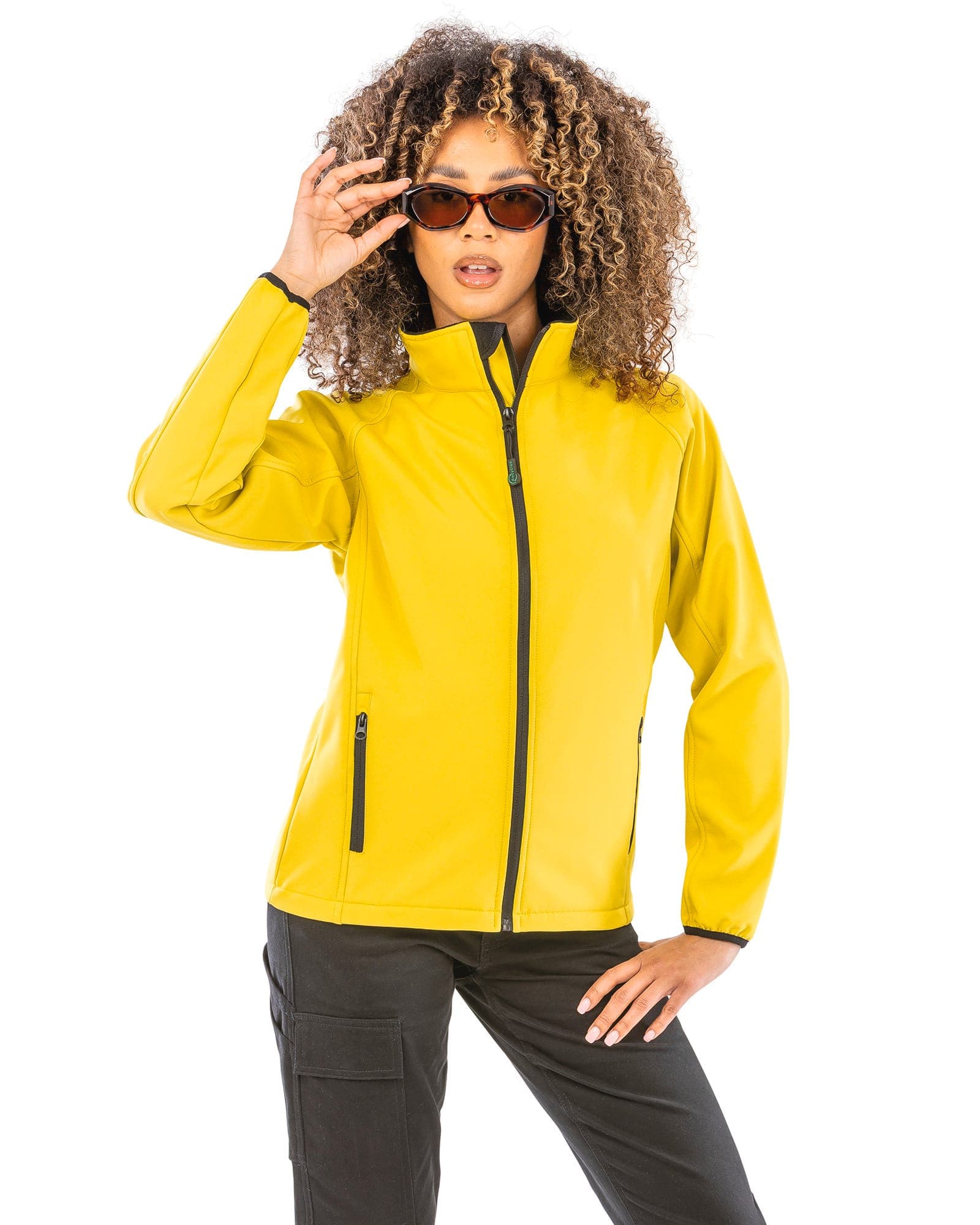 Veste Softshell Femme Printable en situation