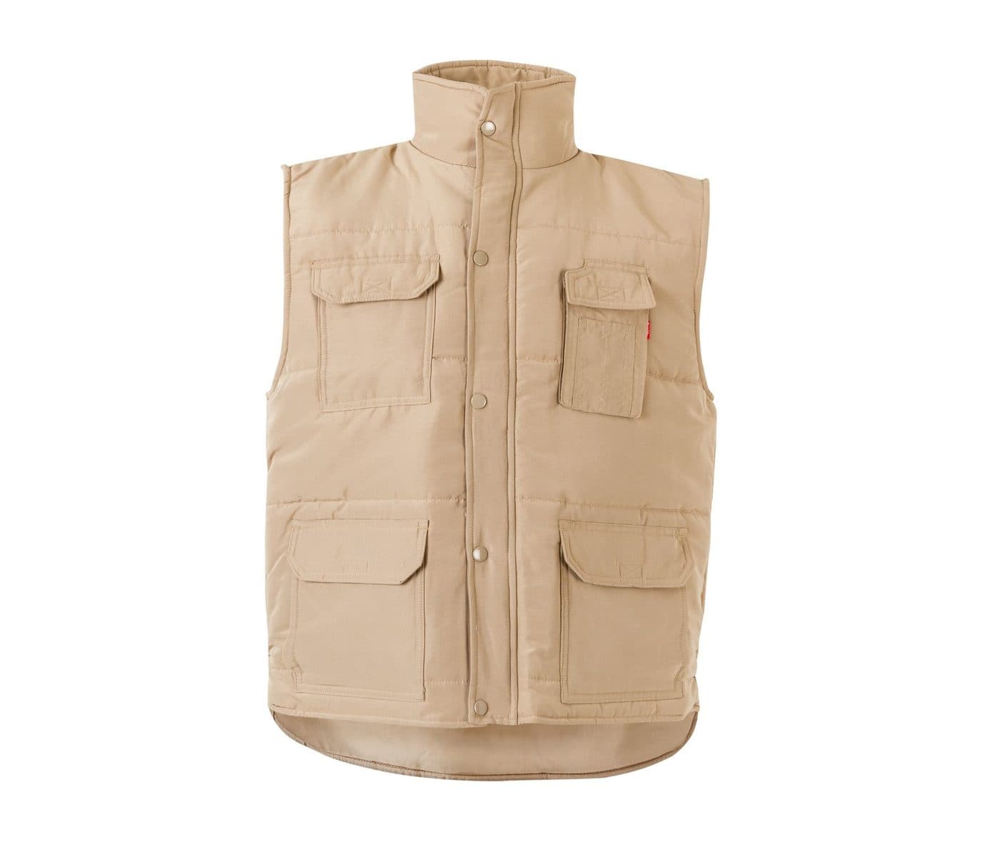 BODYWARMER MATELASSÉ MULTIPOCHES