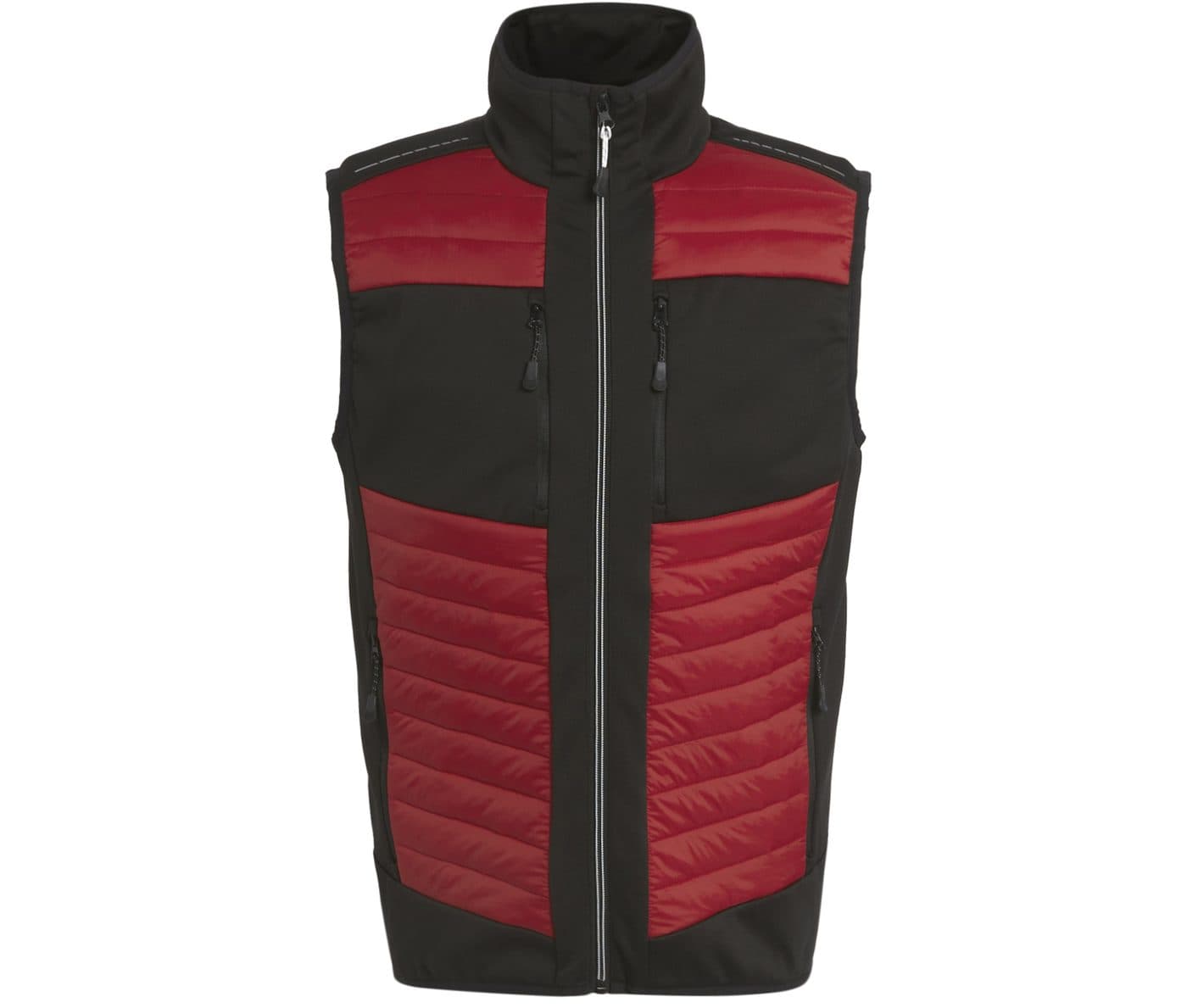 E-VOLVE  THERMAL HYBRID BODYWARMER coloris Rouge classique / Noir
